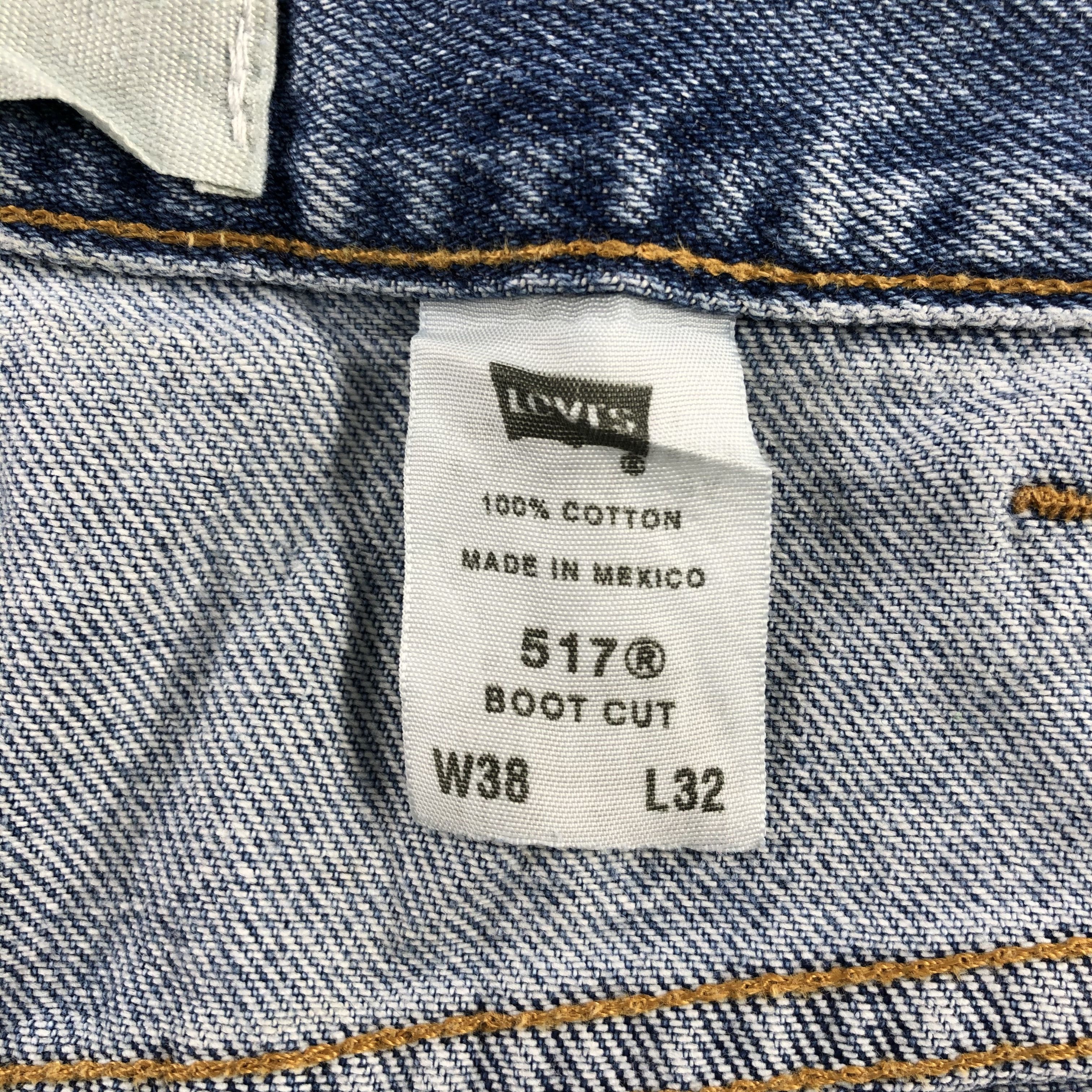 Levi's Vintage Blue Wash Levis 517 Jeans-J2132 Size US 38 / EU 54 - 11 Thumbnail