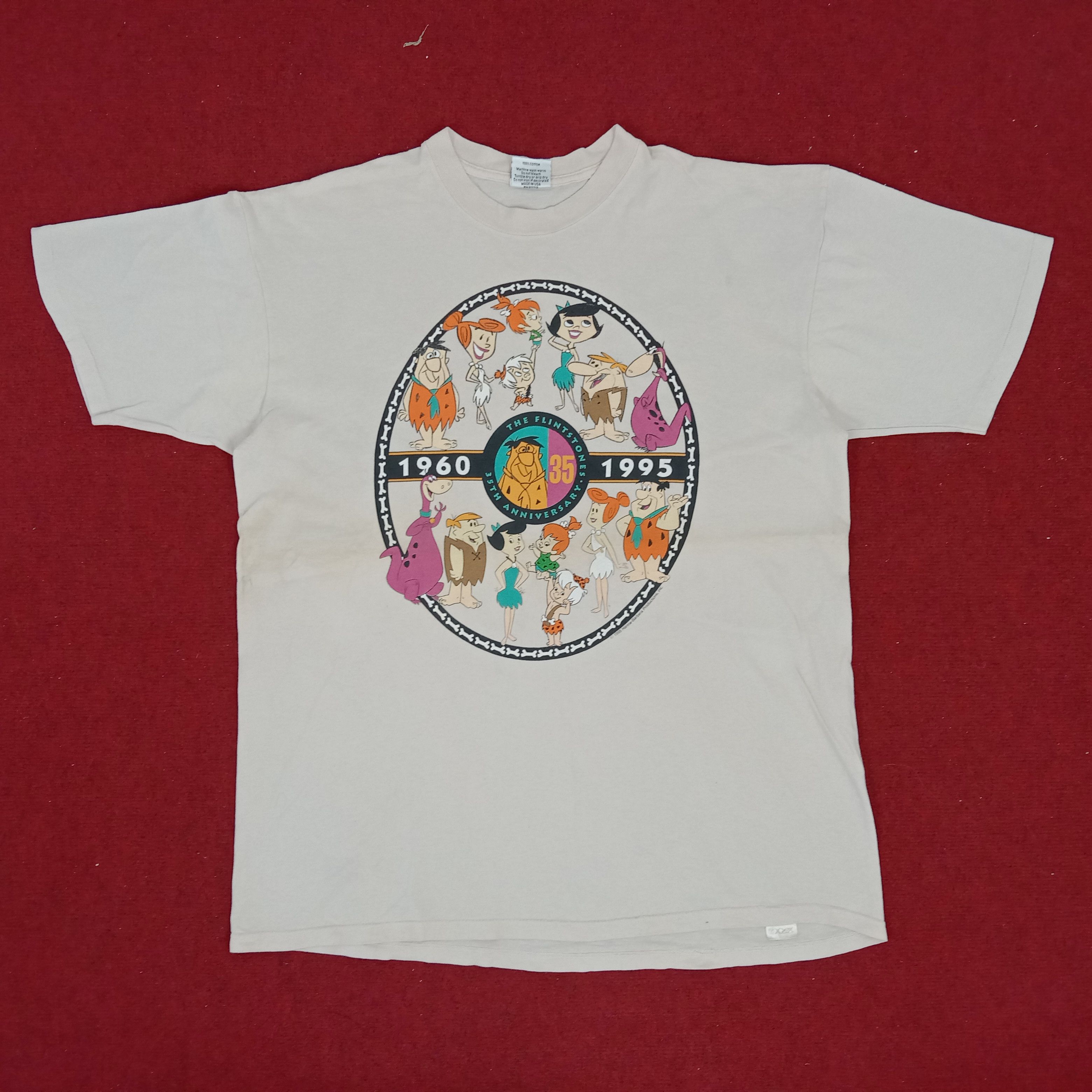 The Flintstones Characters Design Style Vintage Tshirt