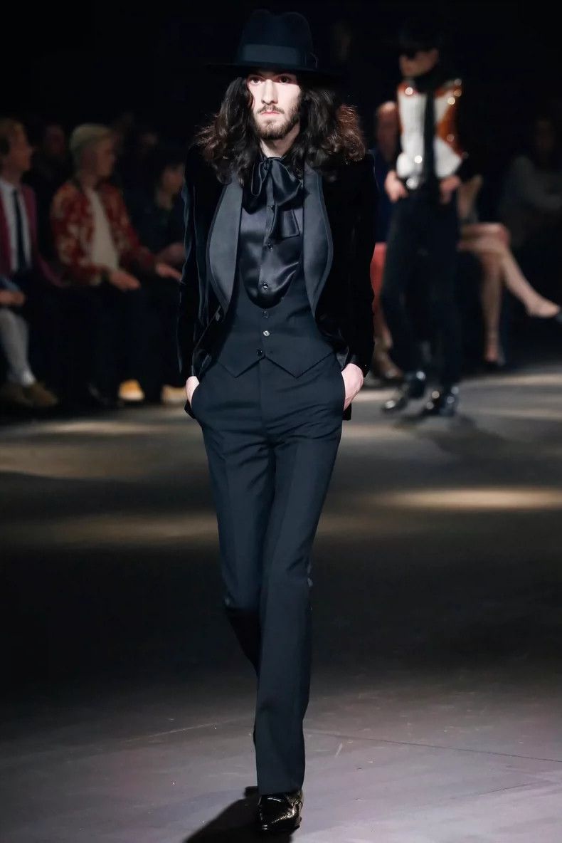 Saint Laurent Paris Saint Laurent size US 52 16 FW wool svelte trousers 2504-N Size US 36 / EU 52 - 6 Thumbnail