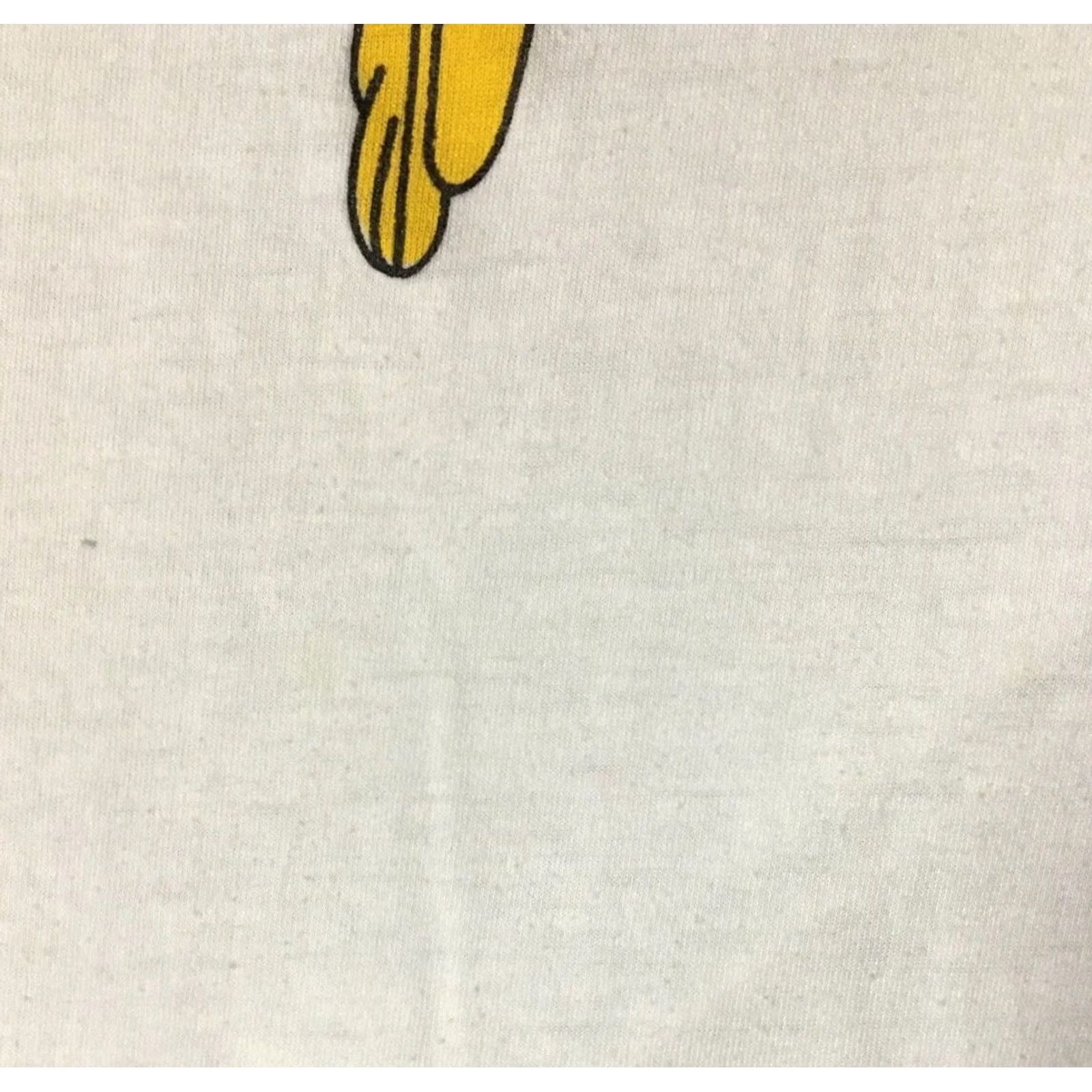 Vintage VINTAGE Parrot Mexico Shirt L White Sun Palm Trees Beach 90s 80s Grunge Surf USA Mens T-Shirt Single Stitch Size US L / EU 52-54 / 3 - 6 Thumbnail