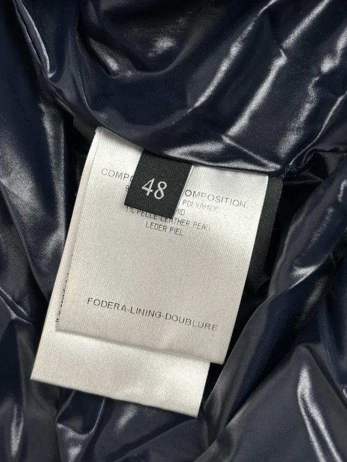Gucci AW2008 Gucci Navy Satin Hooded Puffer Bomber Jacket Size US M / EU 48-50 / 2 - 14 Thumbnail