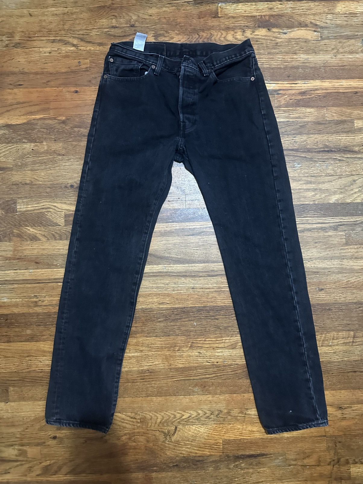 DENIM TEARS × Levi's Denim Tears Metallic Gold Script 501 Size US 31 - 2 Thumbnail