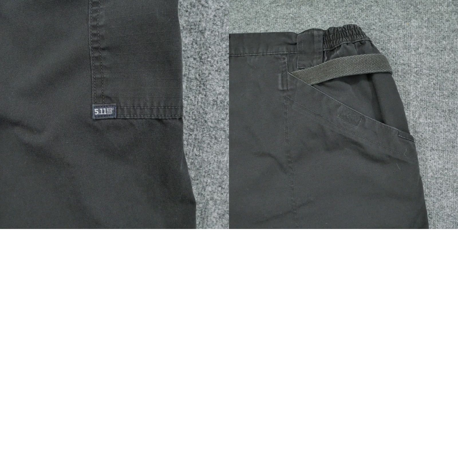 Vintage 5.11 Tactical Pants Mens 42x30 Black Workwear Ripstop Utility Double Knee Chino Pocket Army Outdoor 511 Regular Mens and Womens? Size US 42 / EU 58 - 9 Thumbnail