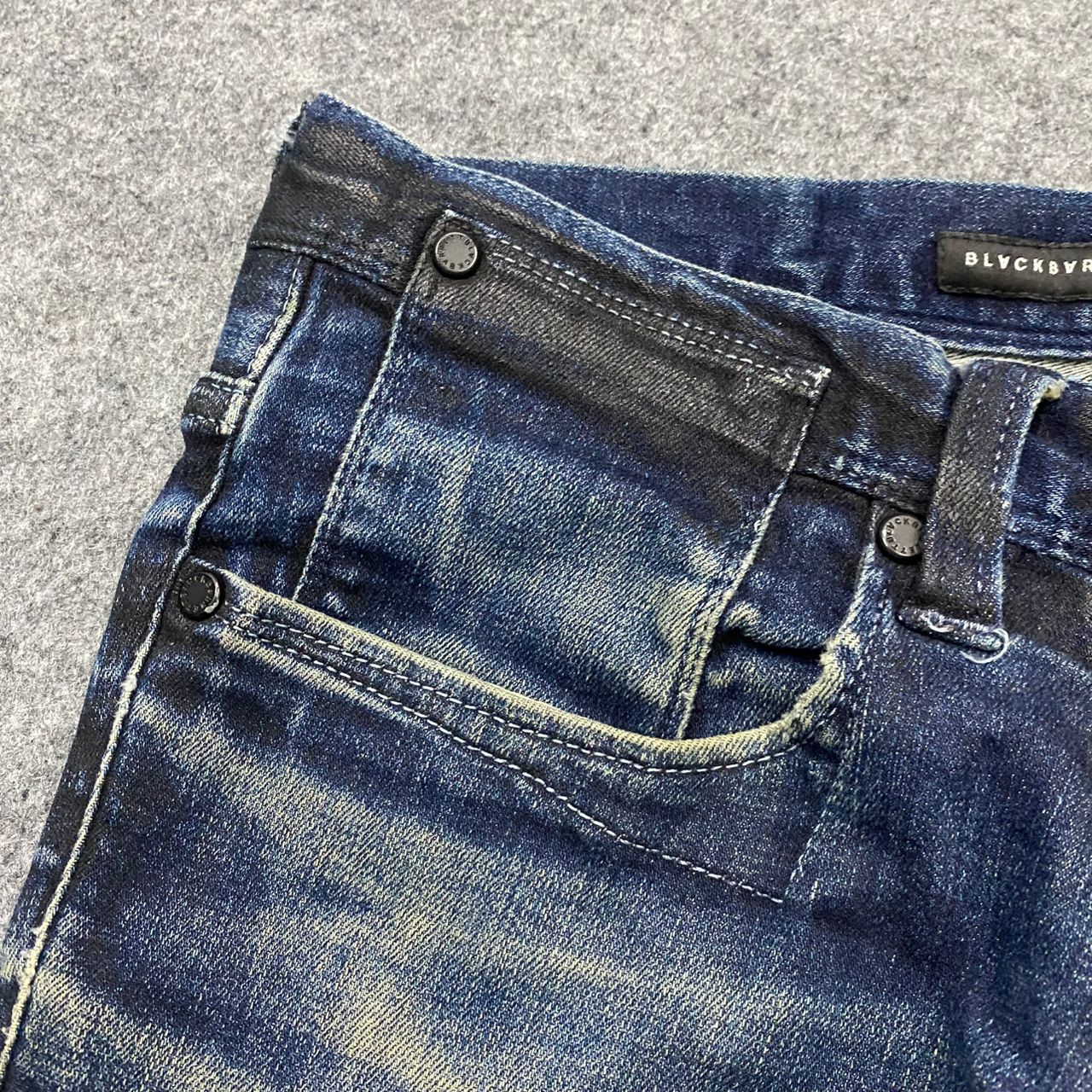 Black Barrett 💥Vintage Black Barrett by Neil Barrett Skinny Denim Size US 29 - 10 Thumbnail