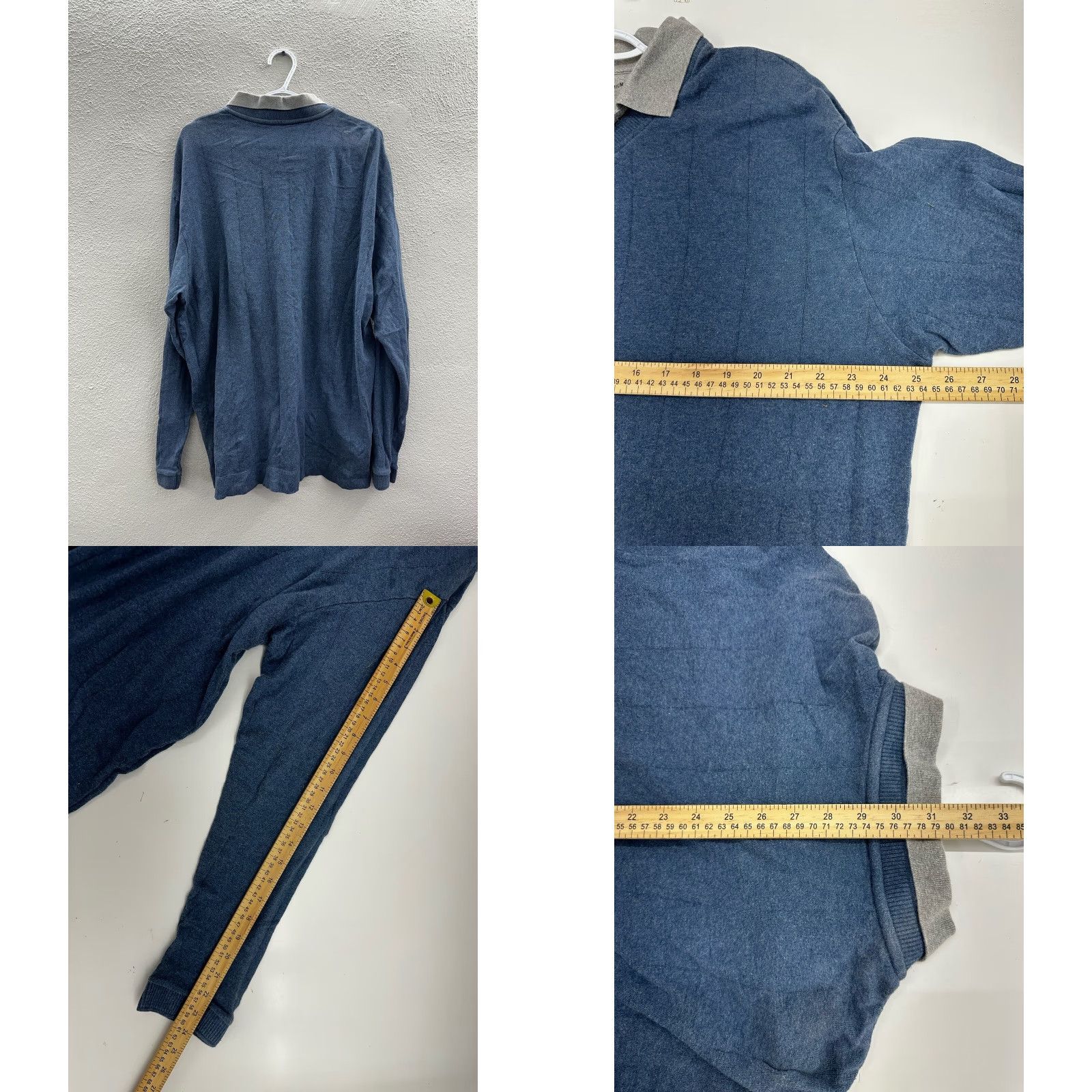 Dockers VINTAGE is not applicable; use no. Dockers Premium Mens Shirt XL Blue Long Sleeve Collar Shirt Mens XL Blue Long Sleeve Dockers Size US XL / EU 56 / 4 - 8 Thumbnail