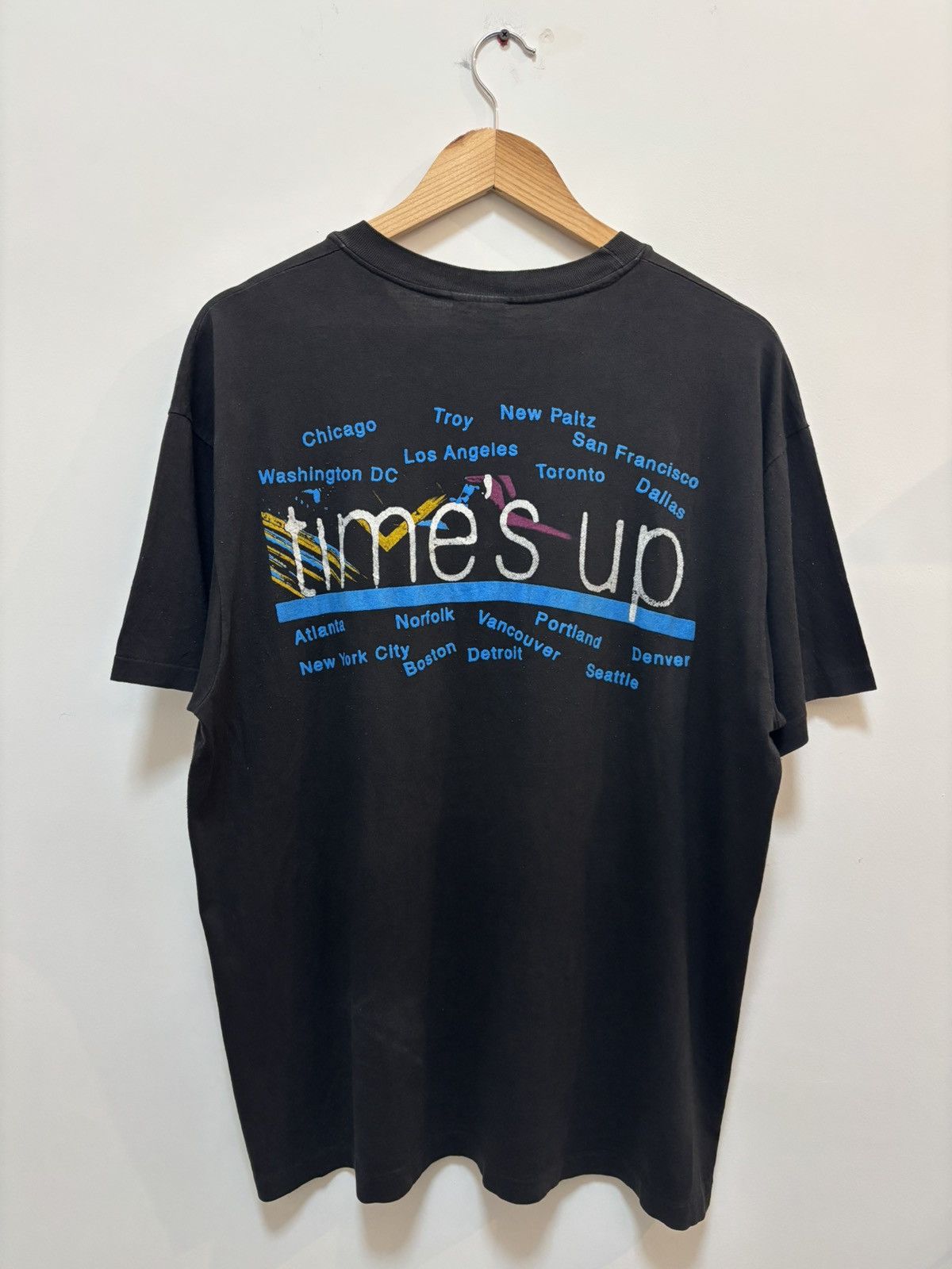 Band Tees Vintage 1990 Living Colour Times Up Tour Size US XL / EU 56 / 4 - 2 Thumbnail