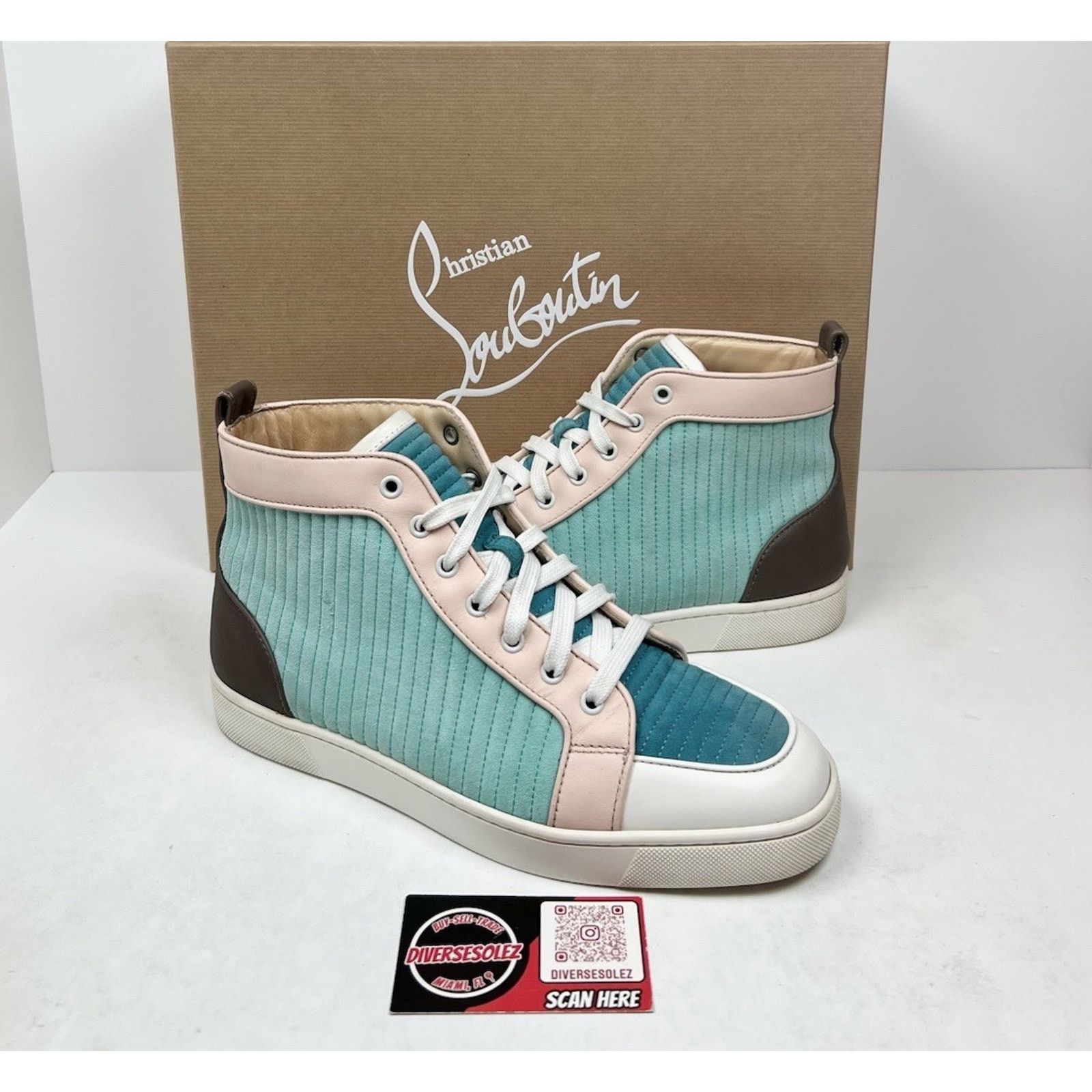 Christian Louboutin Size 8.5US - Christian Louboutin Rantus High Multicolor Size US 8.5 / EU 41-42 - 1 Thumbnail