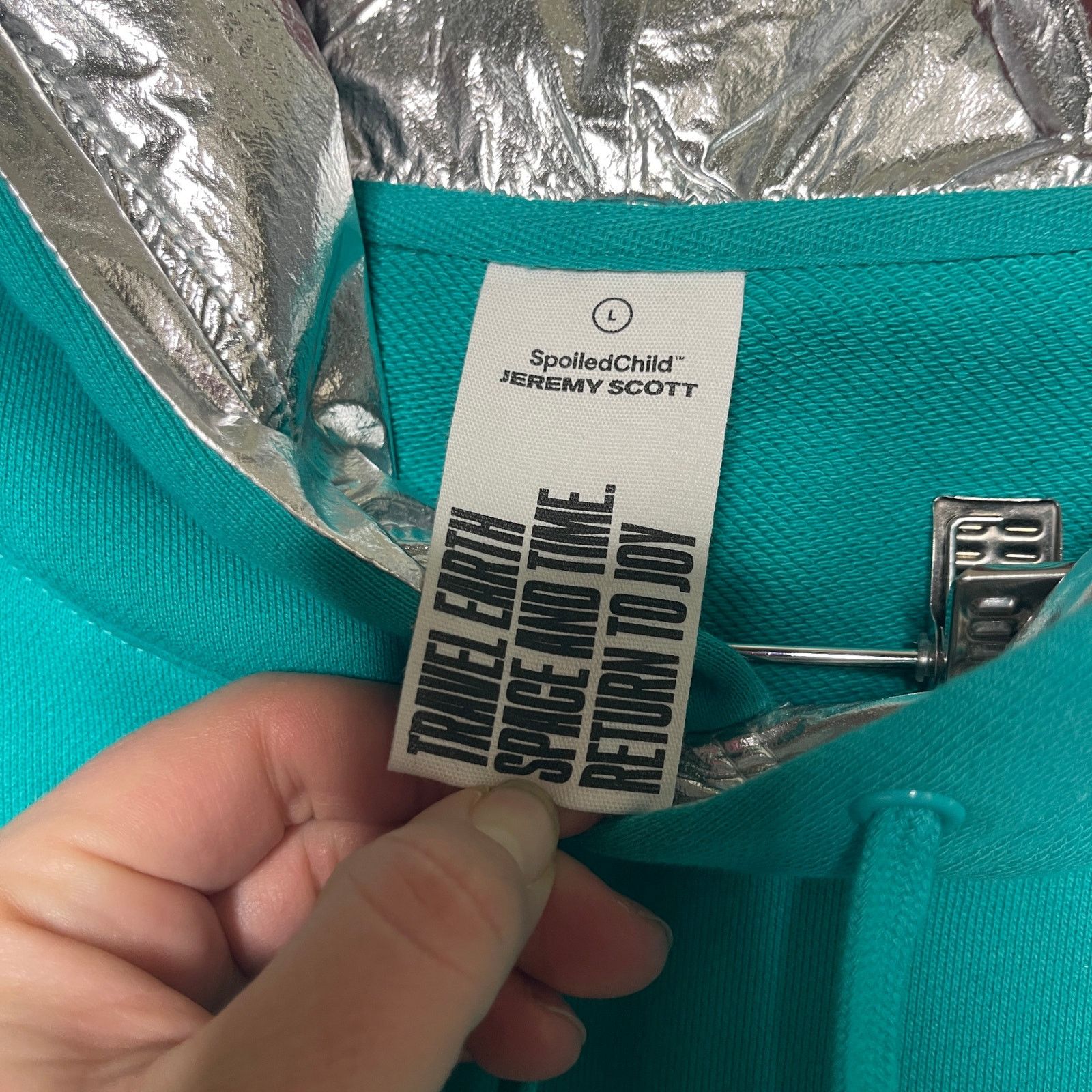 Jeremy Scott Spoiled Child X Jeremy Scott Limited Edition Explorer Hoodie Size US L / EU 52-54 / 3 - 10 Thumbnail