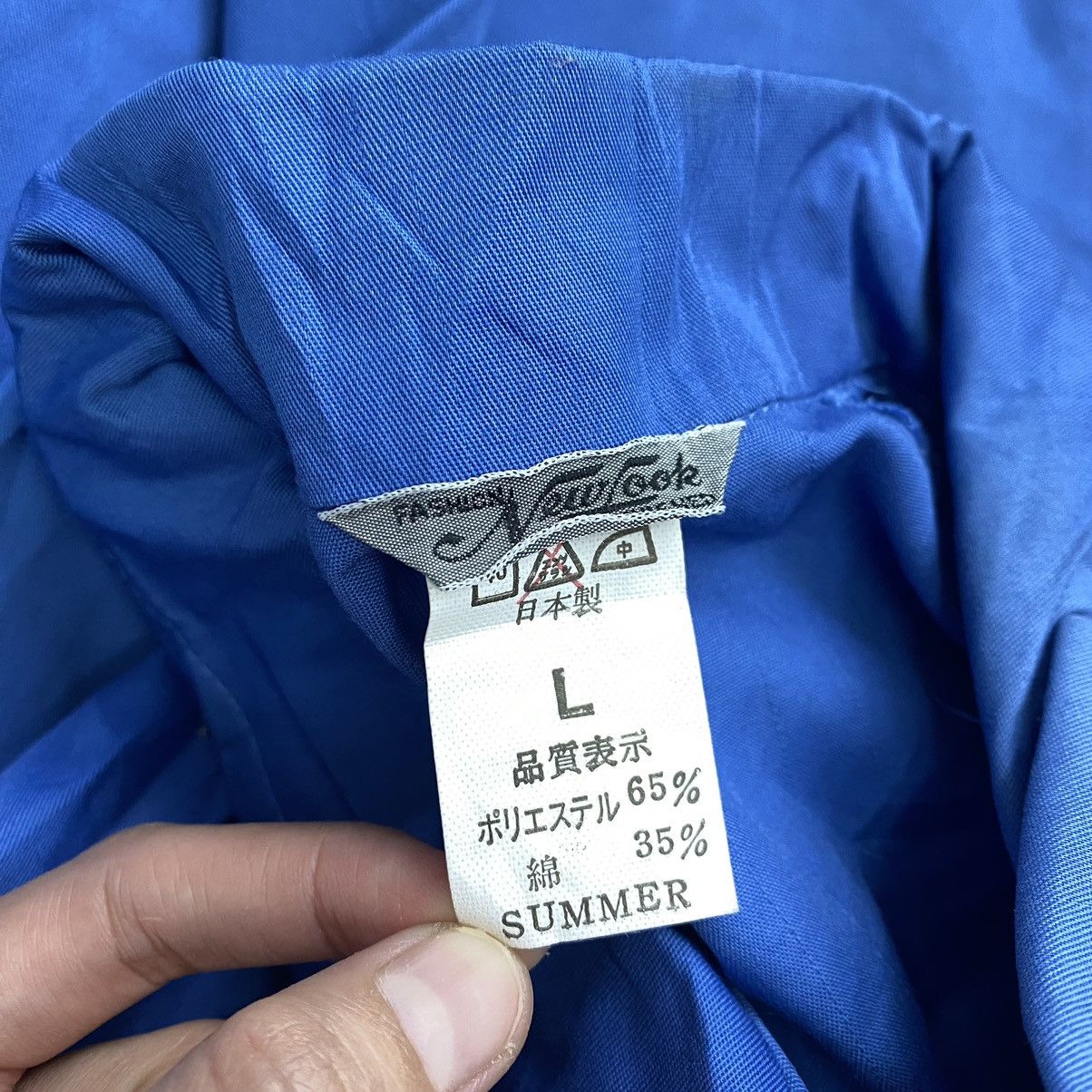 Vintage Vintage MITSUBISHI MOTORS Mechanic Workwear Blue Bomber Size US L / EU 52-54 / 3 - 4 Thumbnail