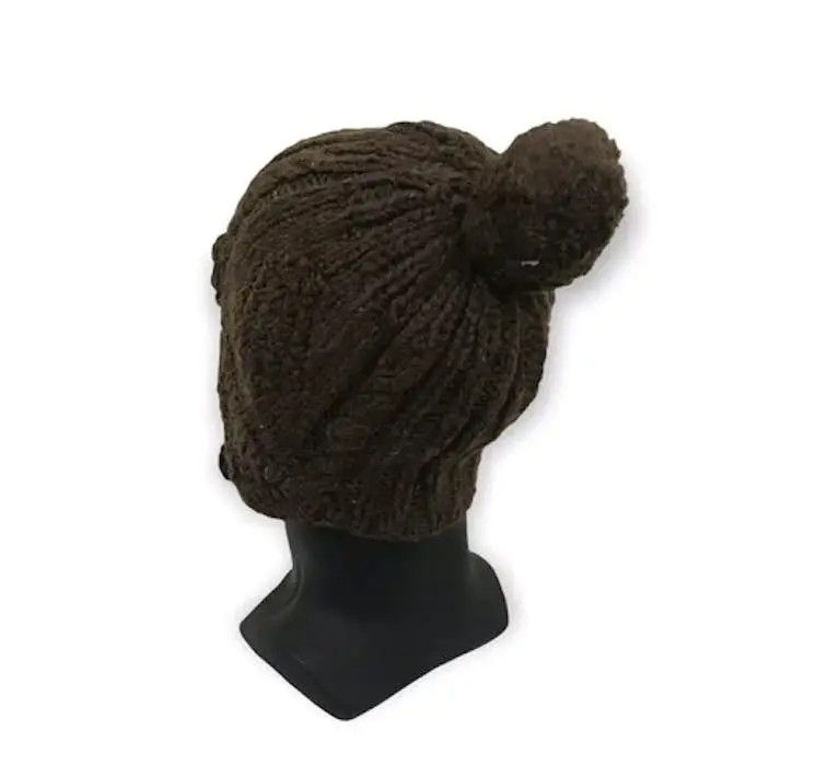 Japanese Brand × Vintage Japanese Brand Knit Earflap Beanie Hat Size ONE SIZE - 3 Thumbnail