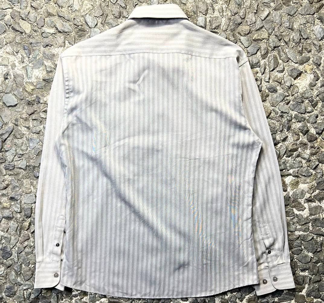 Brioni Brioni - Stripe Cotton Shirt Size US XL / EU 56 / 4 - 5 Thumbnail