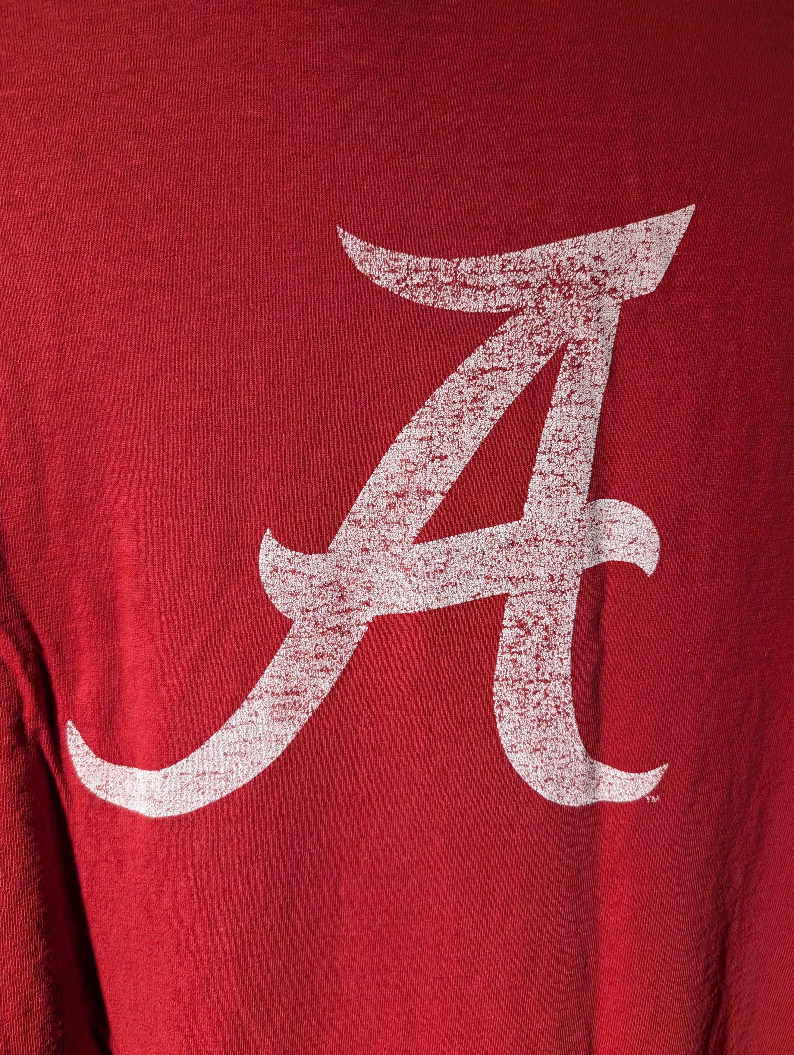 NCAA Vintage Y2K Alabama Crimson Tide College Nike T-Shirt Size US XL / EU 56 / 4 - 9 Thumbnail