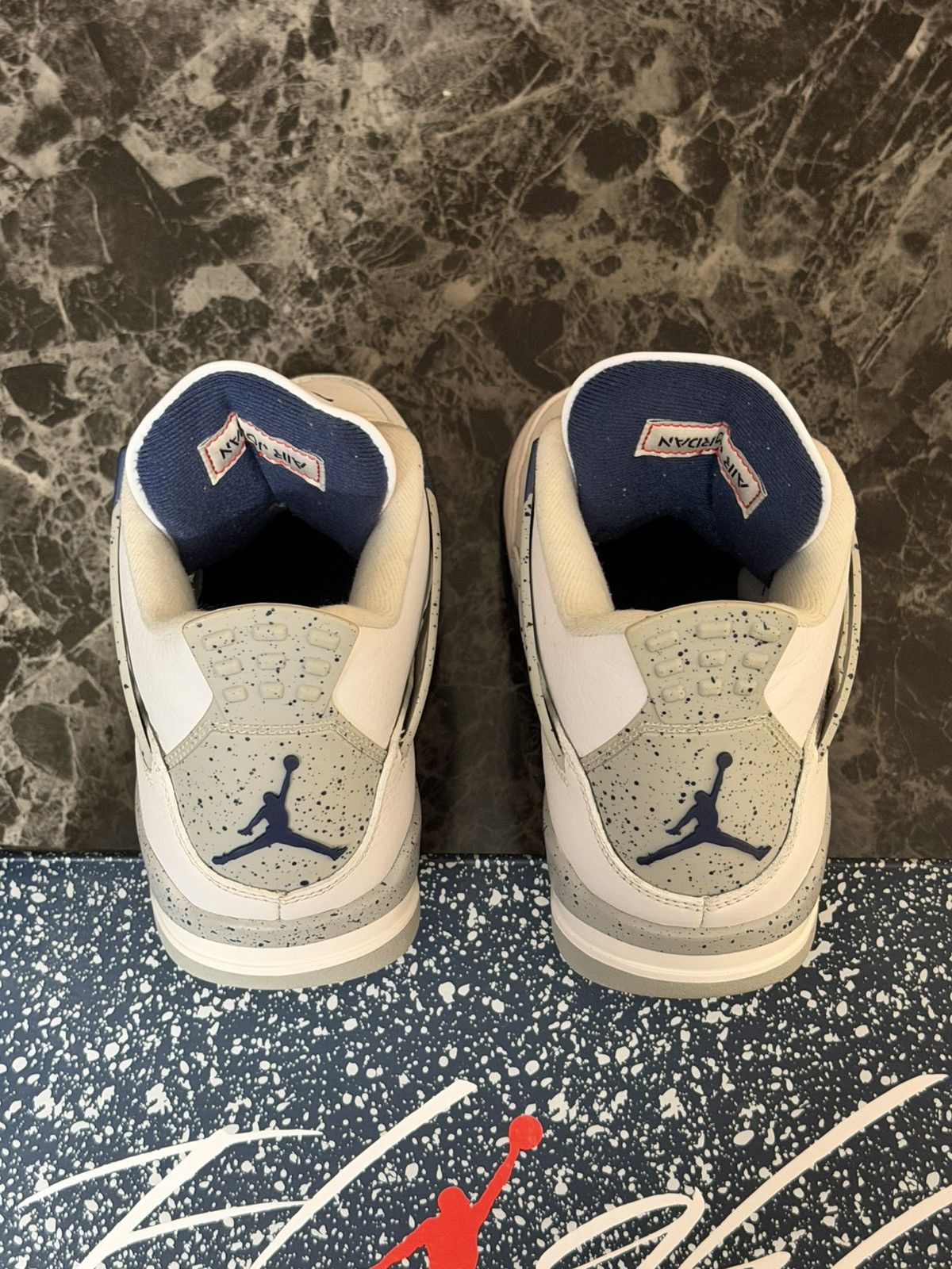 Jordan Brand Air Jordan 4 Midnight Navy | Gently Used Size US 8 / EU 41 - 5 Thumbnail