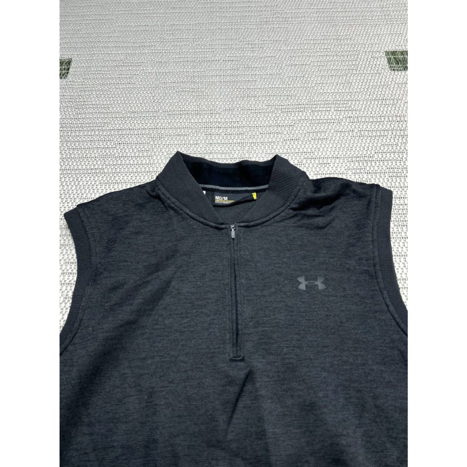 Under Armour Under Armour Storm Sweatshirt Mens M Black 1/4 Zip Fleece Sleeveless Zip Pullover Outdoor Sports Shirt Size US M / EU 48-50 / 2 - 3 Thumbnail