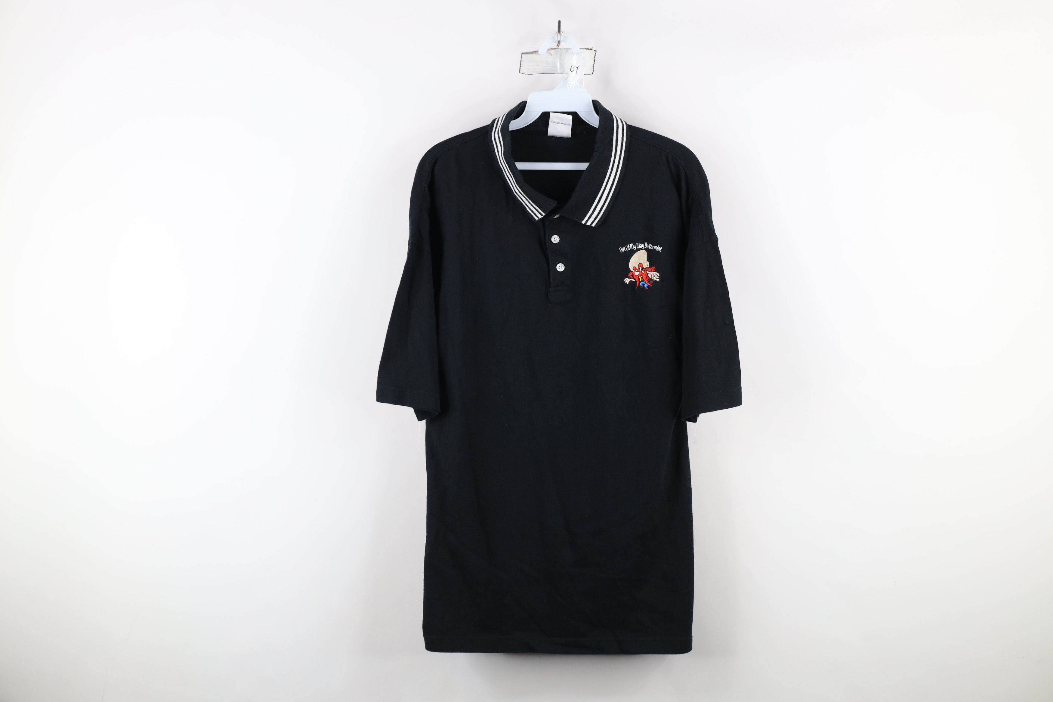 Vintage Vintage Y2K 2000 Looney Tunes Yosemite Collared Golf Polo Size US M / EU 48-50 / 2 - 1 Thumbnail