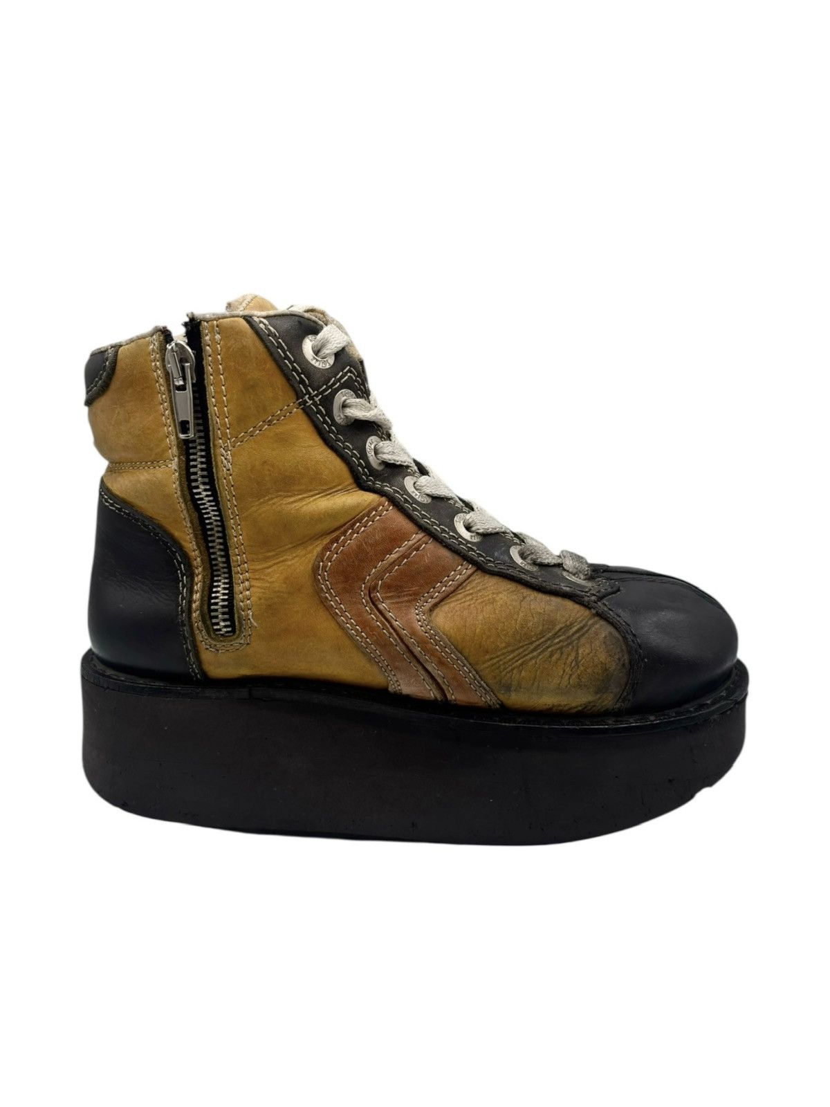 SWEAR London Vintage Swear London yellow platform boots Size 36 Size US 6 / IT 36 - 8 Thumbnail