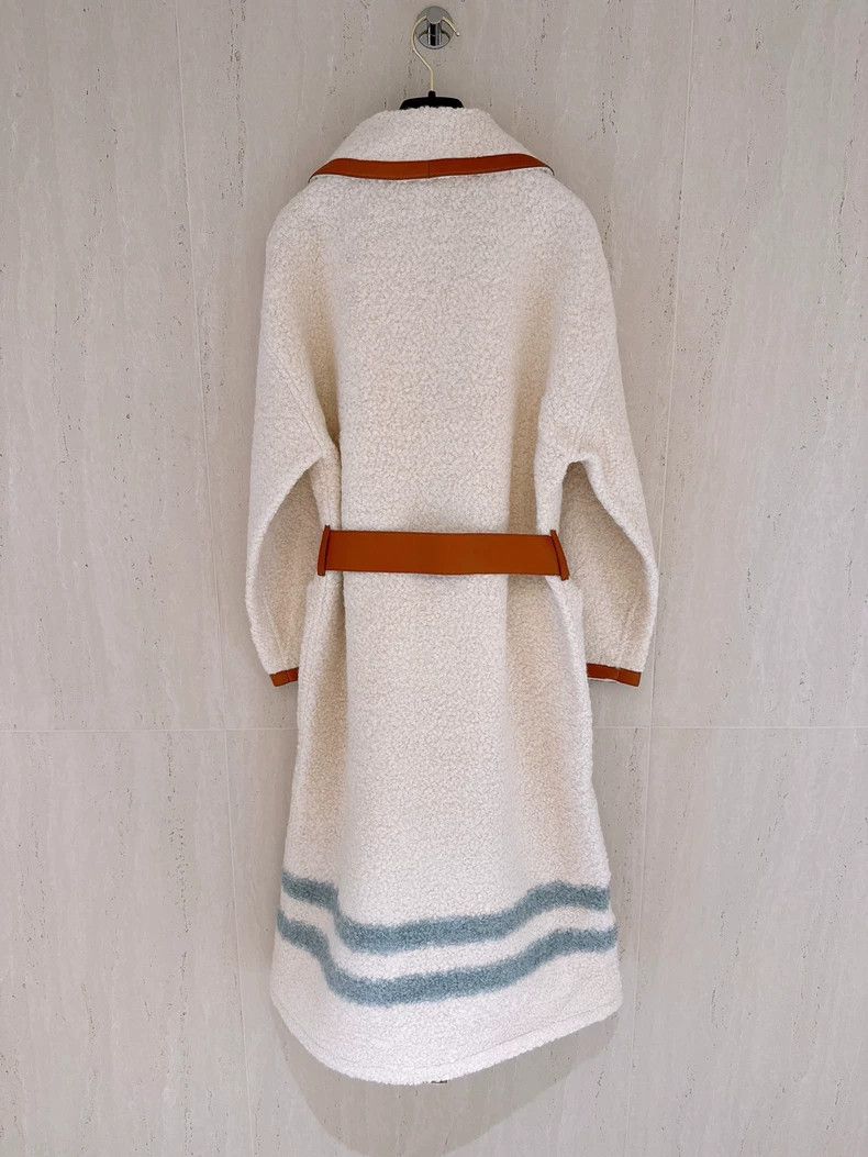 Loro Piana LORO PIANA Goat hair bath robe coat Size S / US 4 / IT 40 - 2 Thumbnail