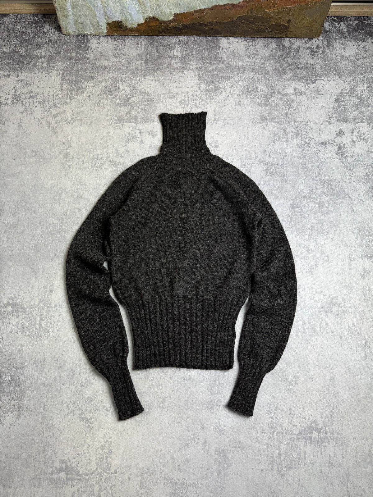 Dolce&Gabbana Wool Knit Rib Golf Sweater Gucci Cardigan