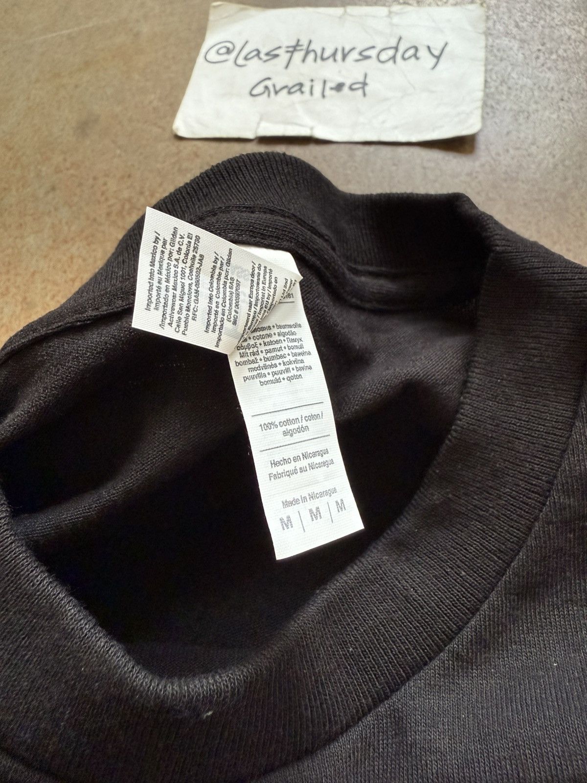 Other × Rap Tees SNOT Ethereal Tour Tee Black Medium Size US M / EU 48-50 / 2 - 6 Thumbnail