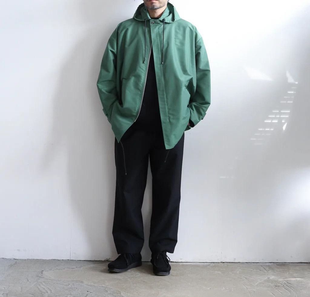 Auralee Auralee 22SS Silk Blend Hooded Jacket Size US L / EU 52-54 / 3 - 1 Thumbnail