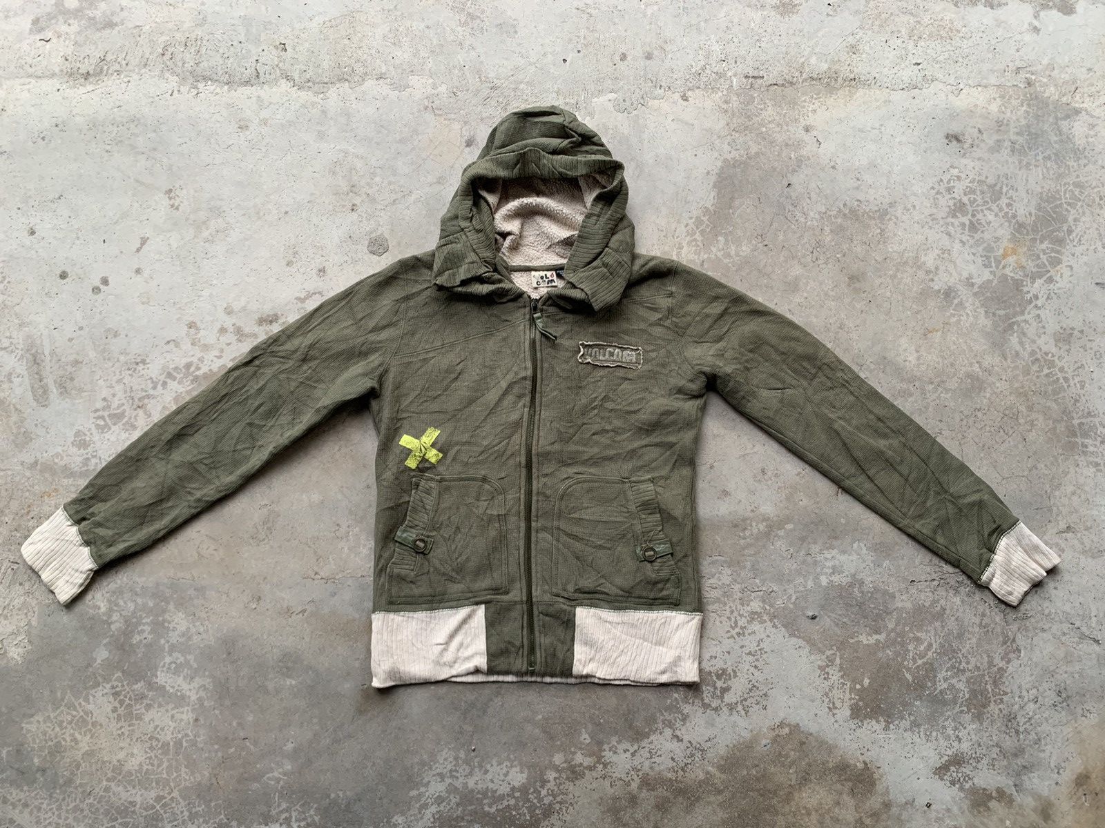 Vintage × Volcom Volcom Zipper Hoodie Size M / US 6-8 / IT 42-44 - 1 Thumbnail