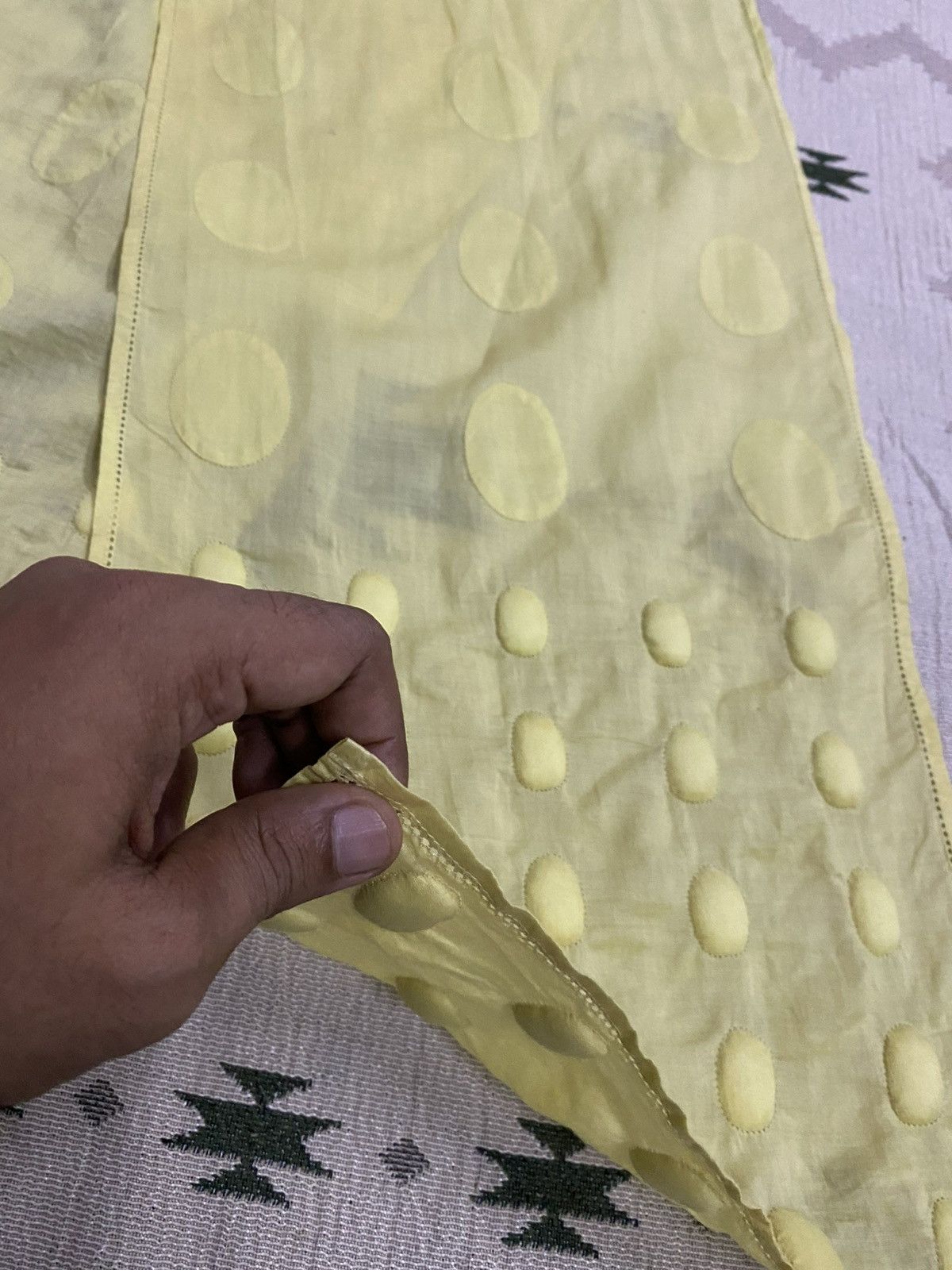 Issey Miyake 2000s ISSEY MIYAKE PUFF SCARF Size ONE SIZE - 7 Thumbnail