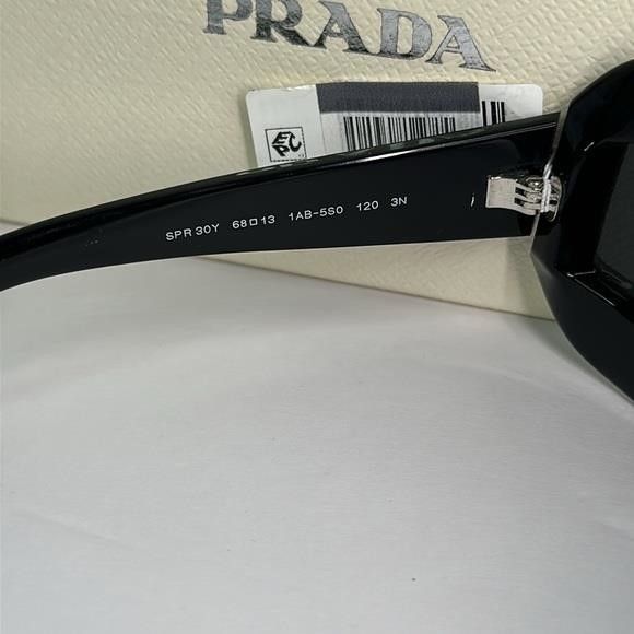 Prada New Authentic Prada Runway SPR30Y-1AB-5S0 120 3N Sunglasses- Size ONE SIZE - 3 Thumbnail
