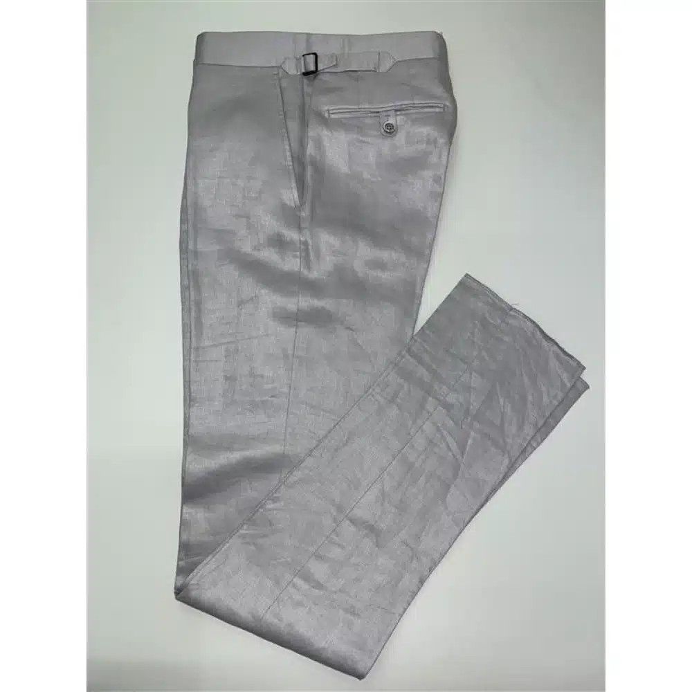Tom Ford o1sndg0825 754A42 Formal Pant in Grey Size US 32 / EU 48 - 2 Thumbnail