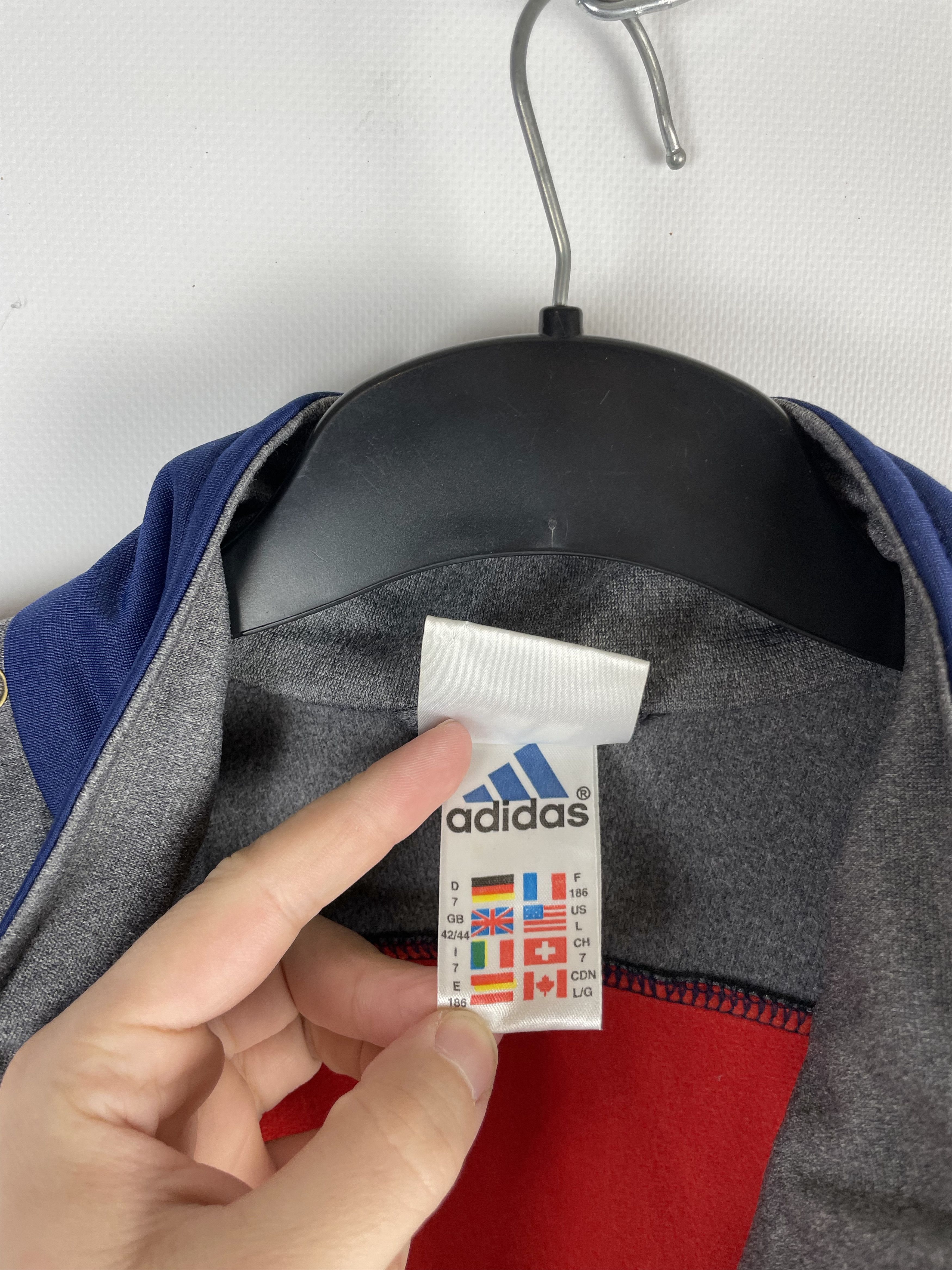 Adidas × Vintage Adidas vintage track jacket 90s Size US L / EU 52-54 / 3 - 6 Thumbnail