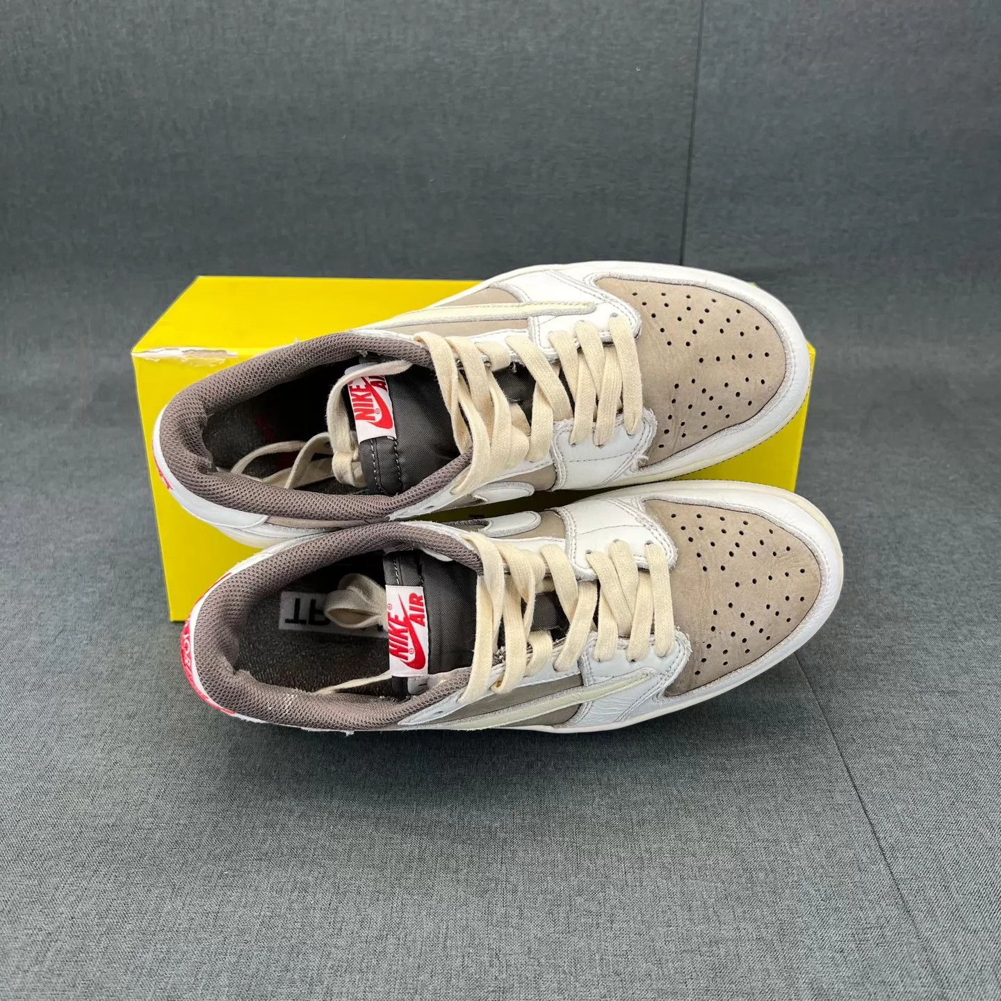 Nike AJ Low TS Mocha Barbed Hook 41 Lining Repaired w/ box Size US 8 / EU 41 - 5 Thumbnail