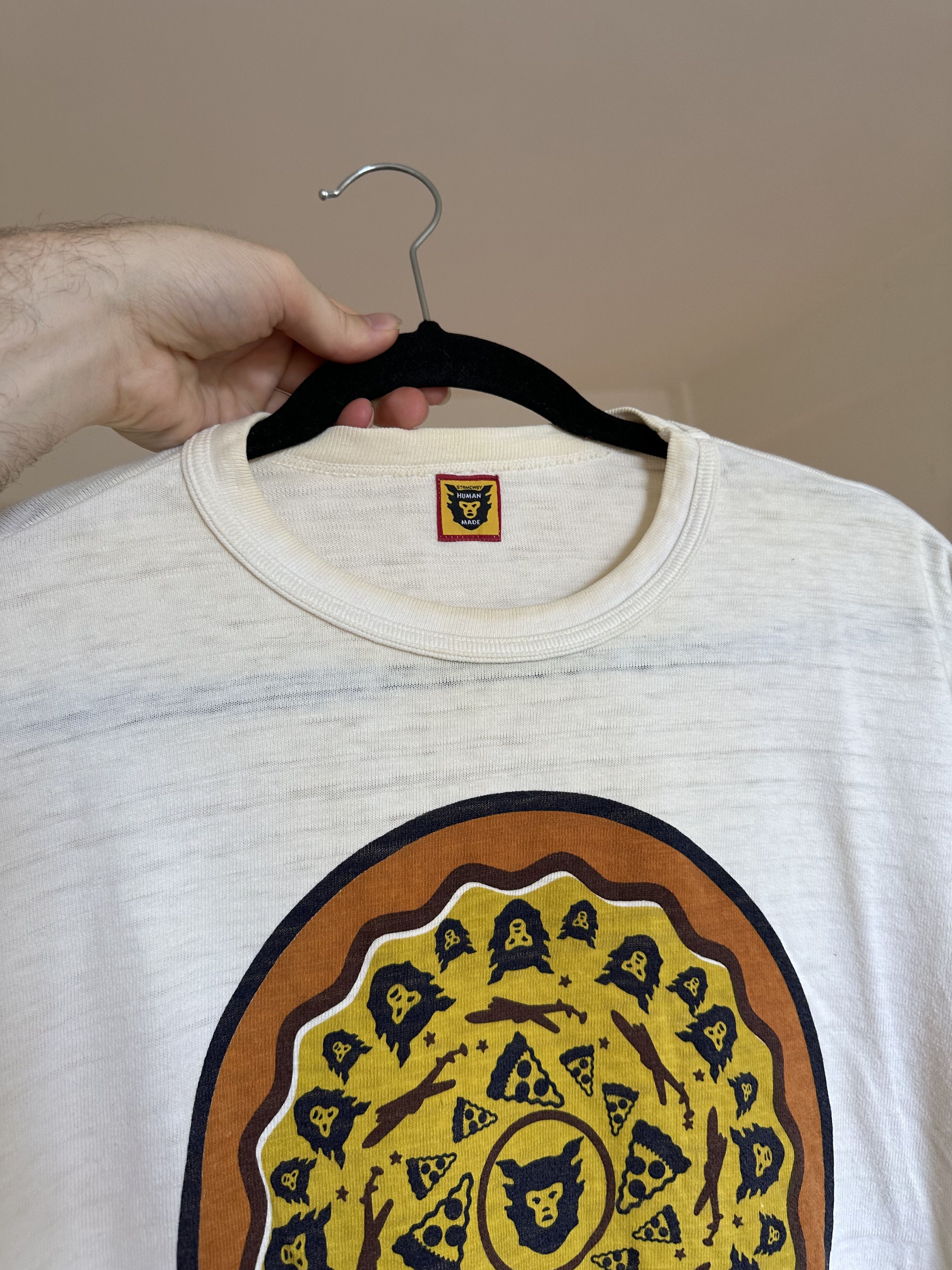 Human Made Human Made Pizza and Planes Logo Tee Size US M / EU 48-50 / 2 - 2 Thumbnail