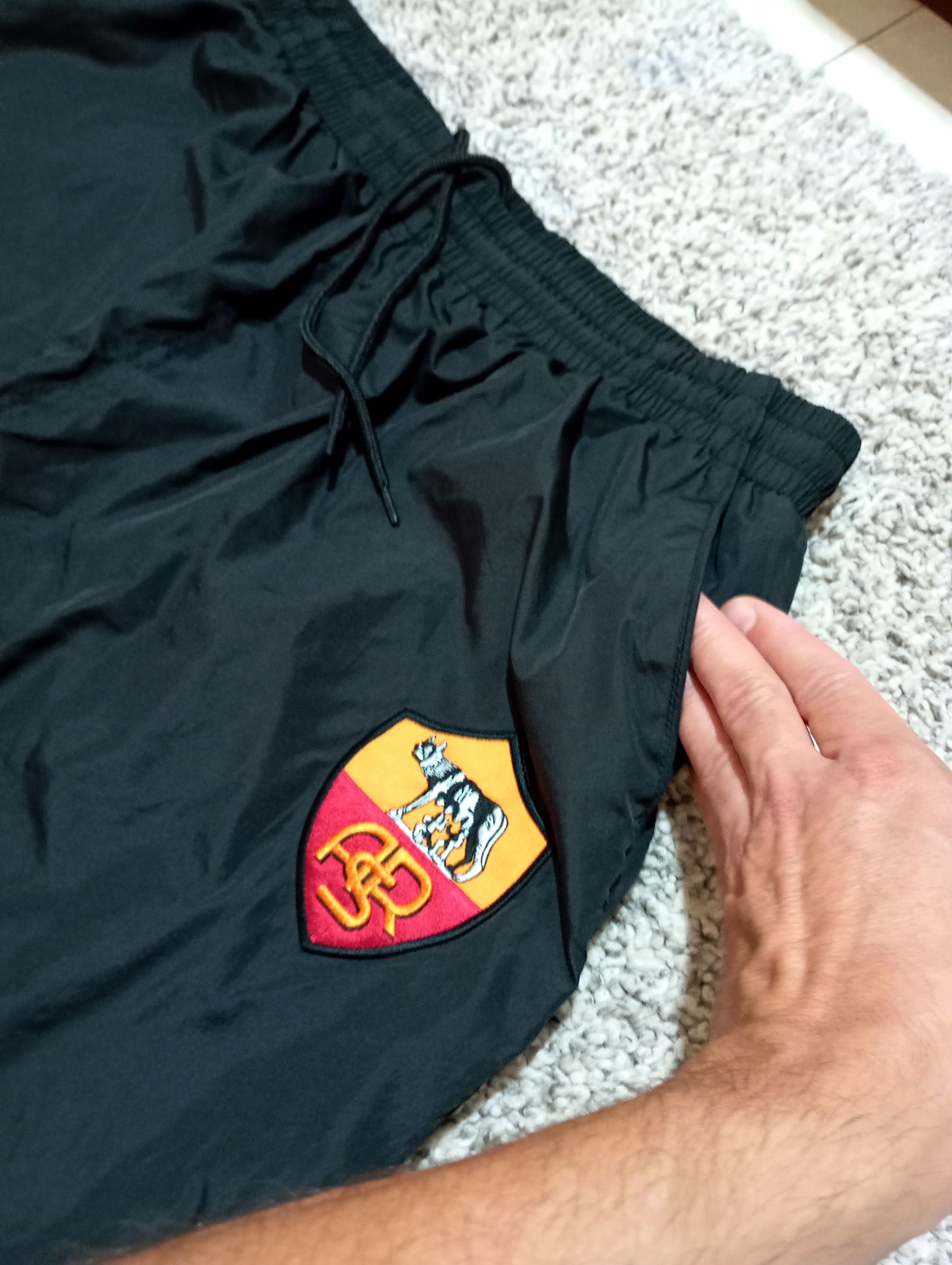 Kappa 🇮🇹 AS Roma Kappa Pants Windbreaker Style Logo Jogger XXL Size US 36 / EU 52 - 3 Thumbnail
