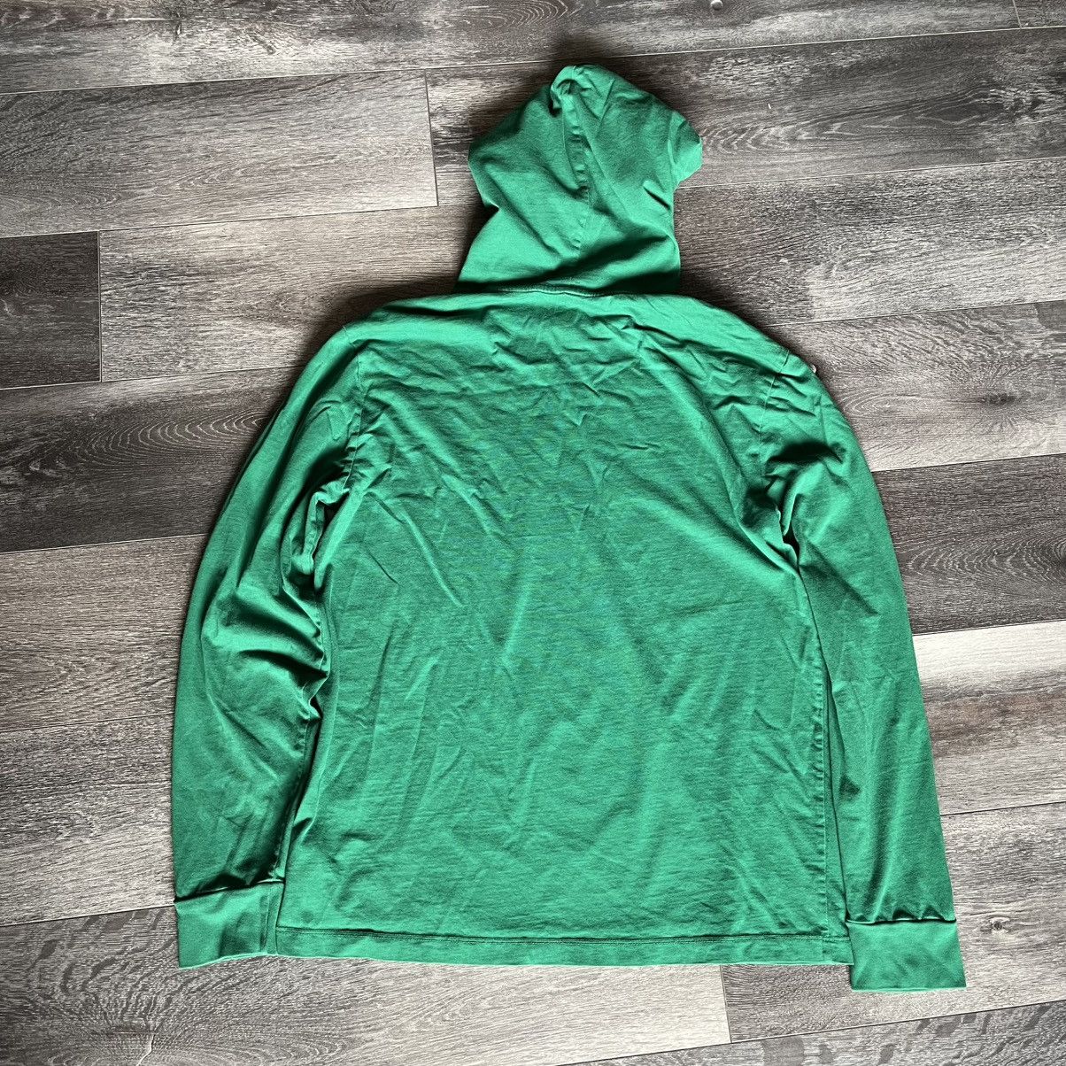 Polo Ralph Lauren Vintage Polo Ralph Lauren Varsity Logo Longsleeve Hoodie Tee Size US M / EU 48-50 / 2 - 2 Thumbnail