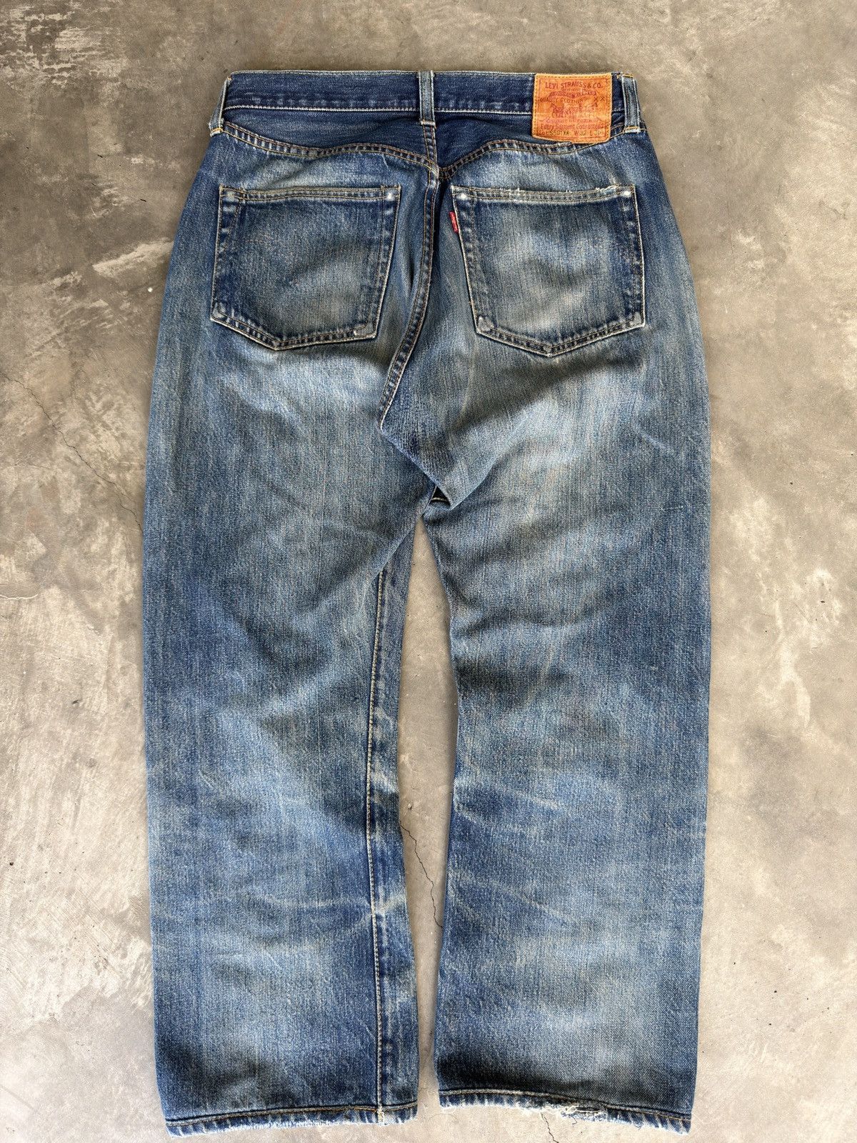 Levi's Vintage Clothing Levis LVC selvedge 501xx denim Size US 30 / EU 46 - 4 Thumbnail