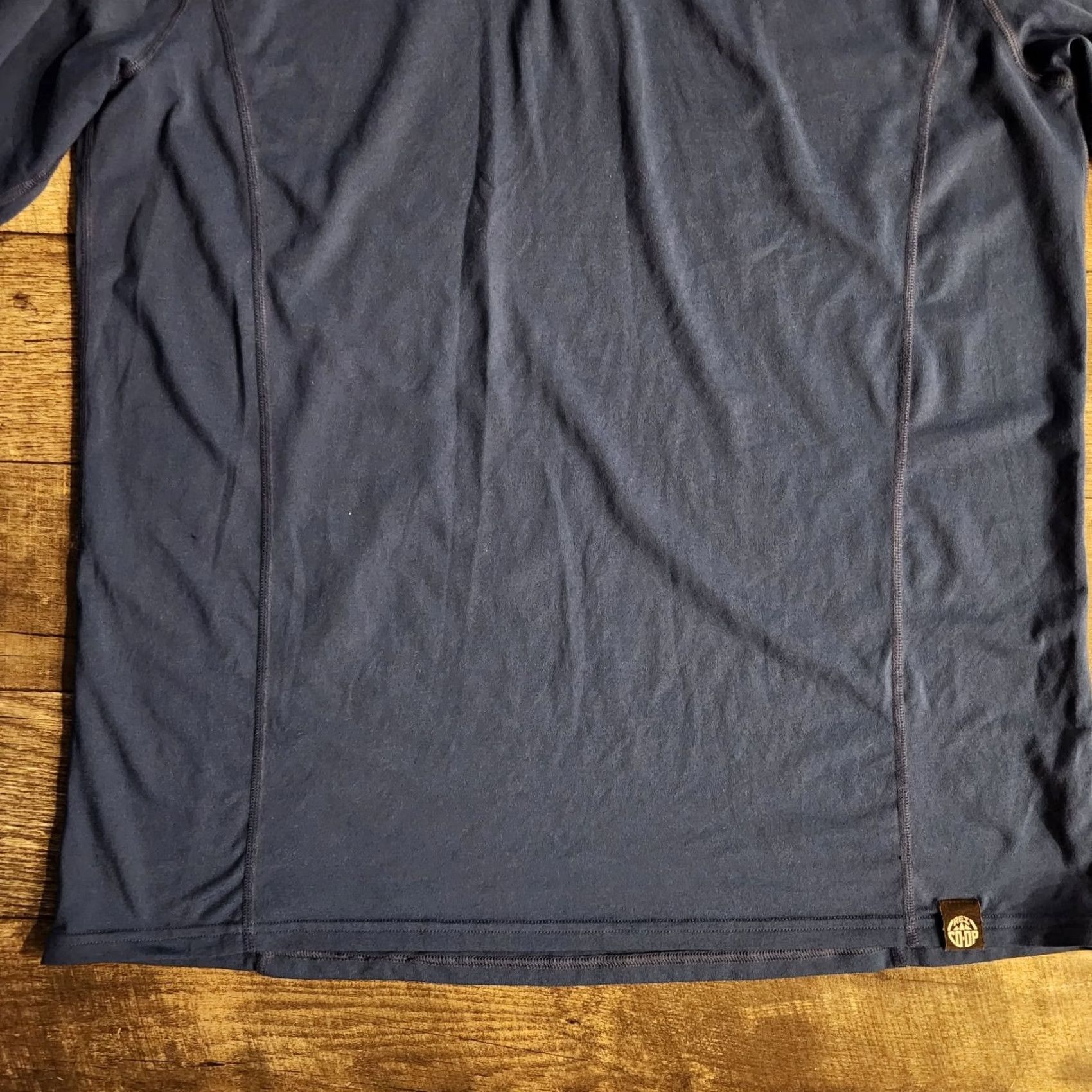 Vintage REI Co-Op 1/4 Zip Pullover Men XL Performance Blue Activewear Sweatshirt Size US XL / EU 56 / 4 - 3 Thumbnail
