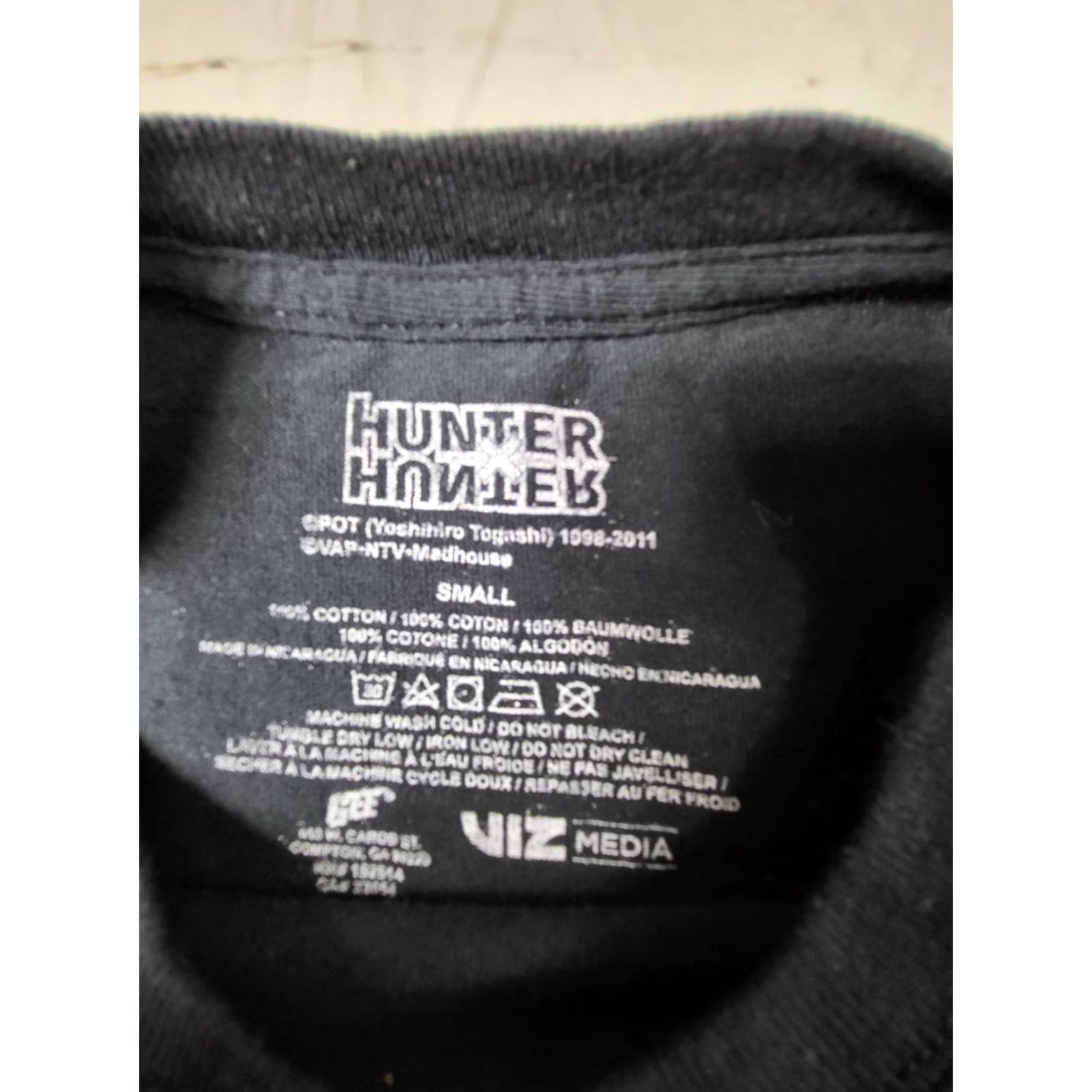 Hunter Hunter X Hunter T-Shirt Black Short Sleeve Mens Size S EUC Circle Anime Shirt Size US S / EU 44-46 / 1 - 5 Thumbnail
