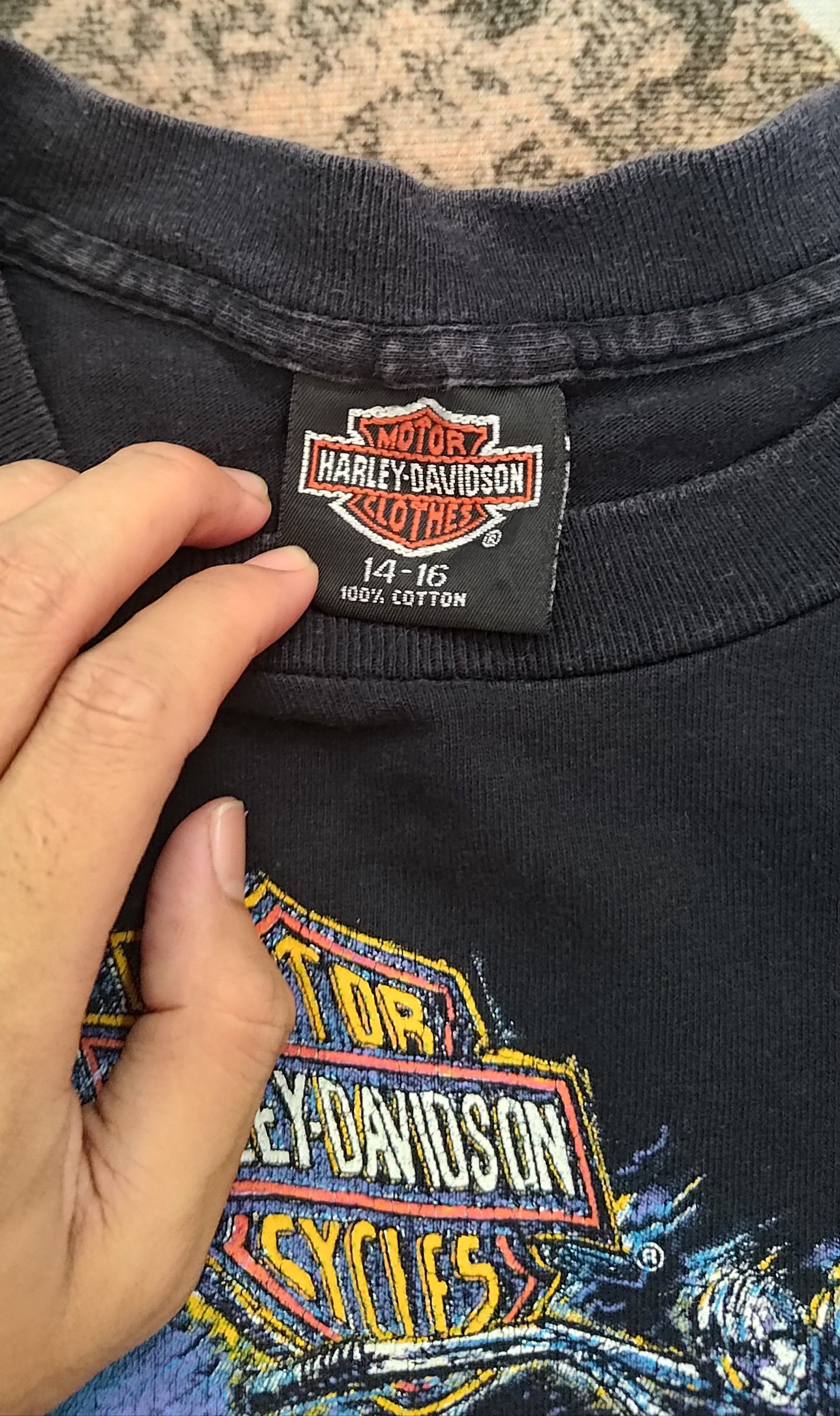 Harley Davidson Vintage 90s Harley Davidson T-shirt Size US S / EU 44-46 / 1 - 3 Thumbnail