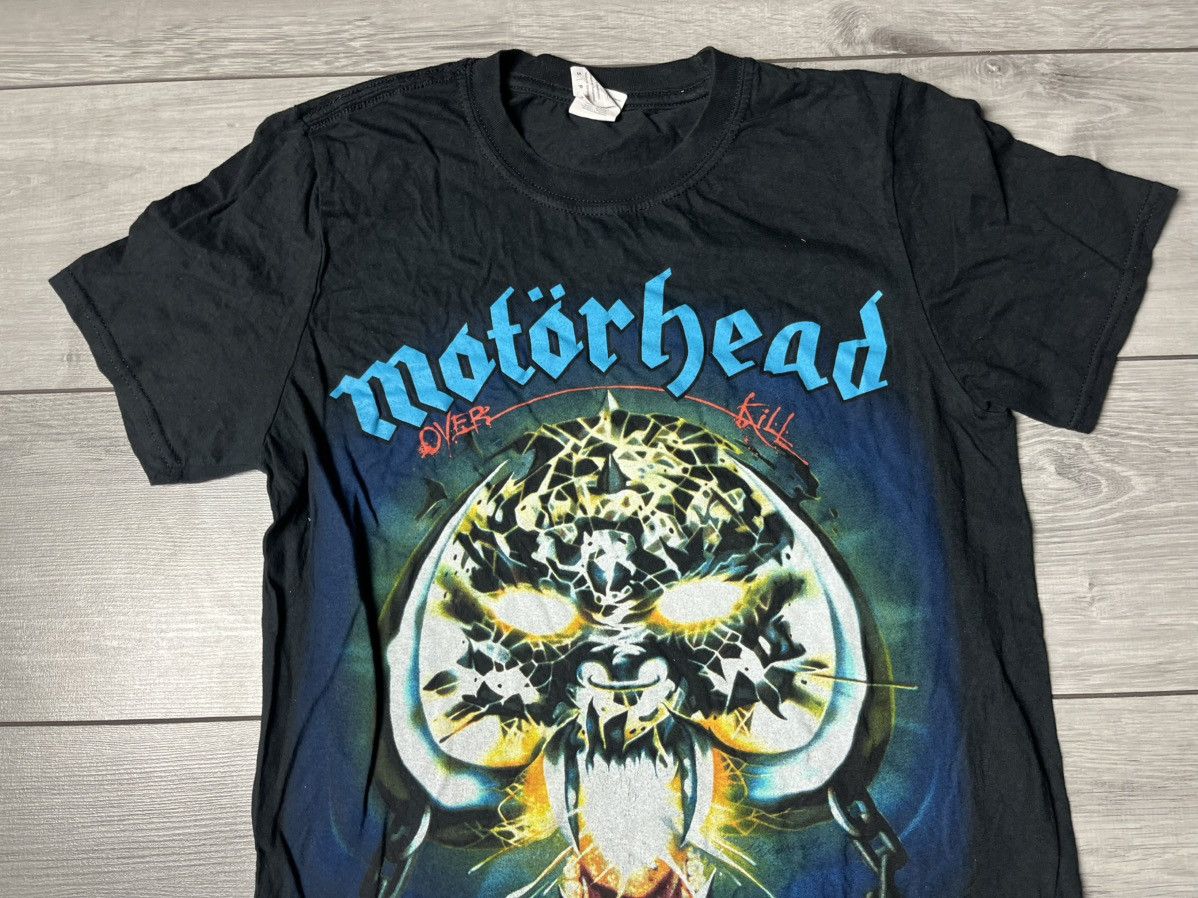 Band Tees Motörhead tshirt rock band face all print size Small Size US S / EU 44-46 / 1 - 3 Thumbnail