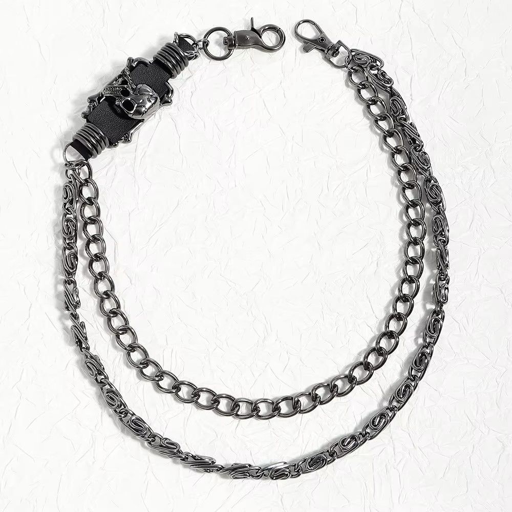 Jewelry Hip-hop Punk Pants Waist Chain Retro Accessories Size ONE SIZE - 3 Thumbnail