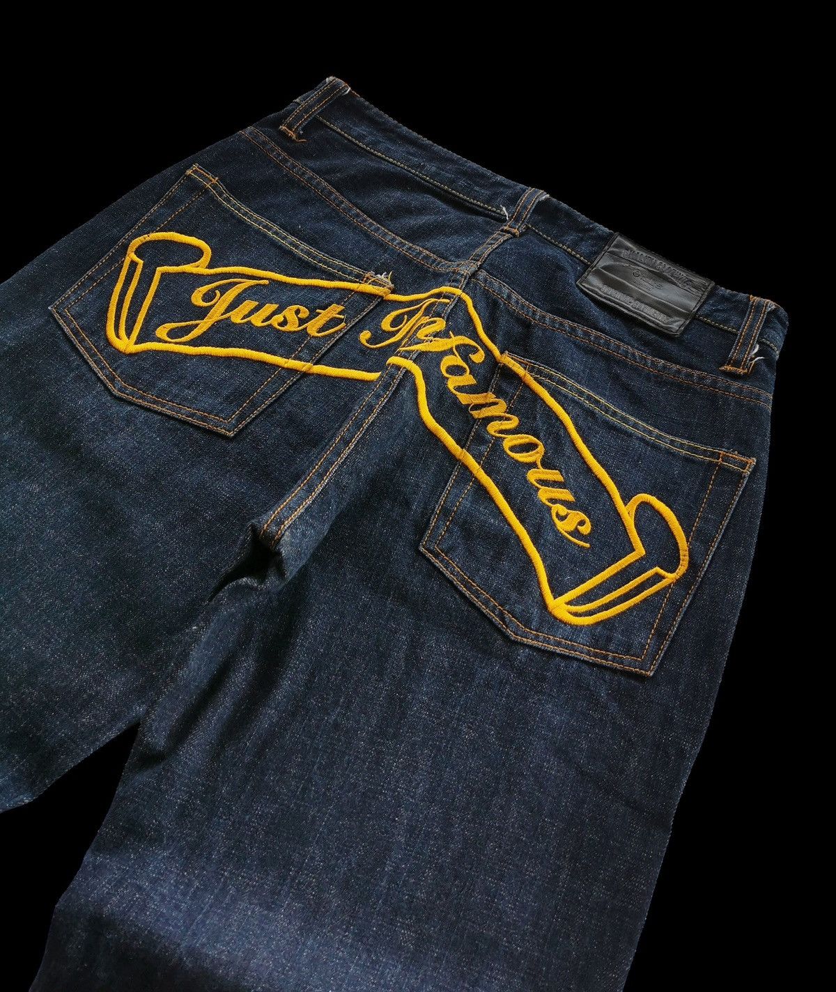 Tribal Streetwear Streetwear Ills Denim Washed Blue Grails Size US 31 - 5 Thumbnail
