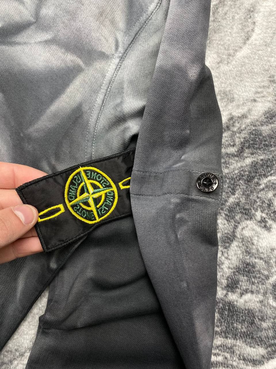 Stone Island Stone Island Tie-Dye Sweatshirt Men Size L Gray Size US L / EU 52-54 / 3 - 6 Thumbnail