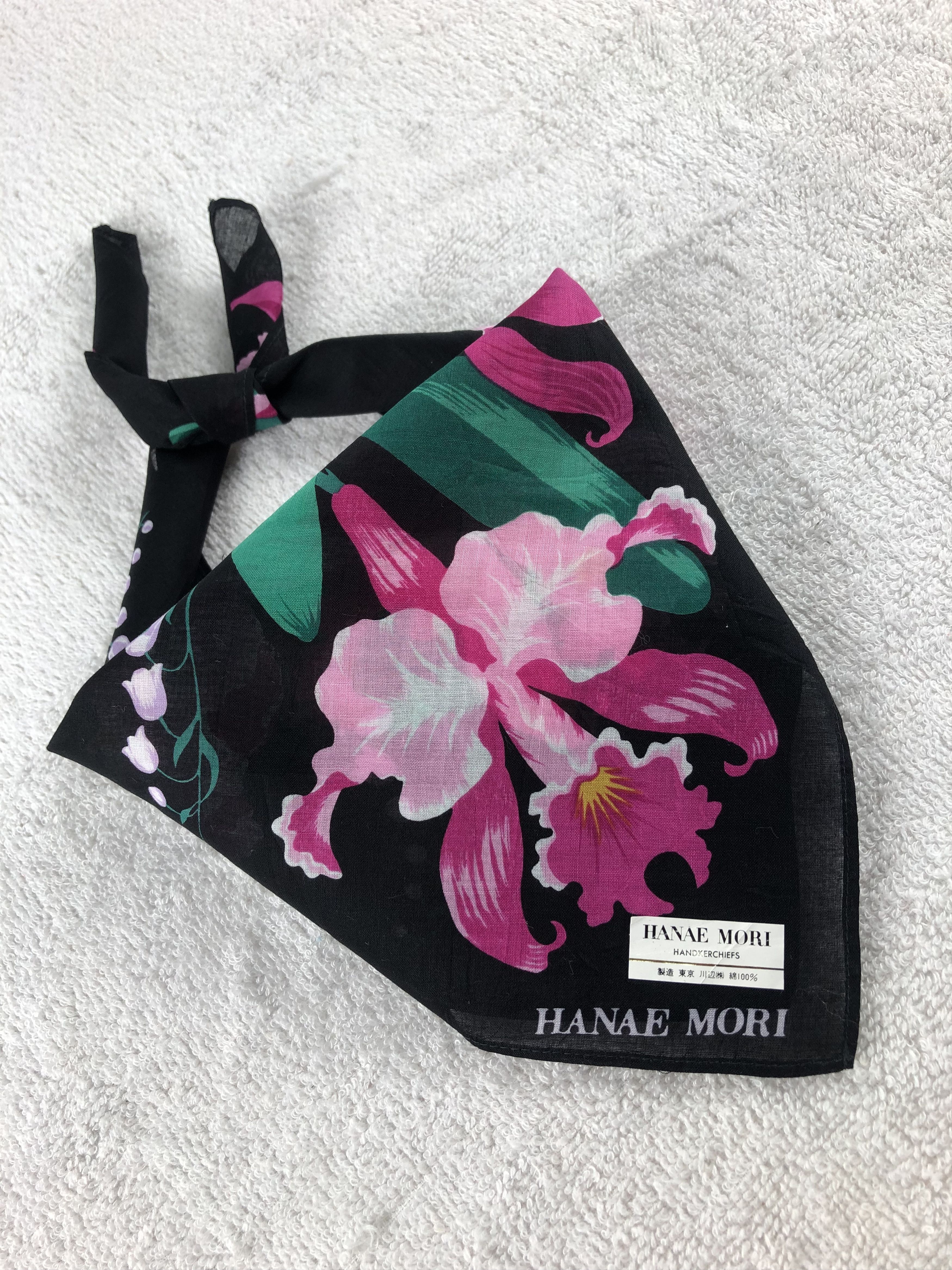 Hanae Mori × Japanese Brand × Vintage Hanae Mori Handkerchief / Bandana / Neckerchief Size ONE SIZE - 1 Thumbnail
