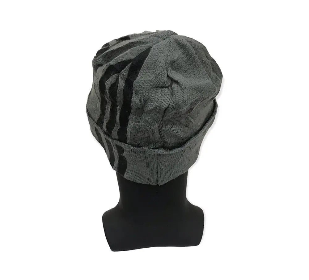 Japanese Brand Japanese Brand Stripe Beanie Hat Size ONE SIZE - 4 Thumbnail