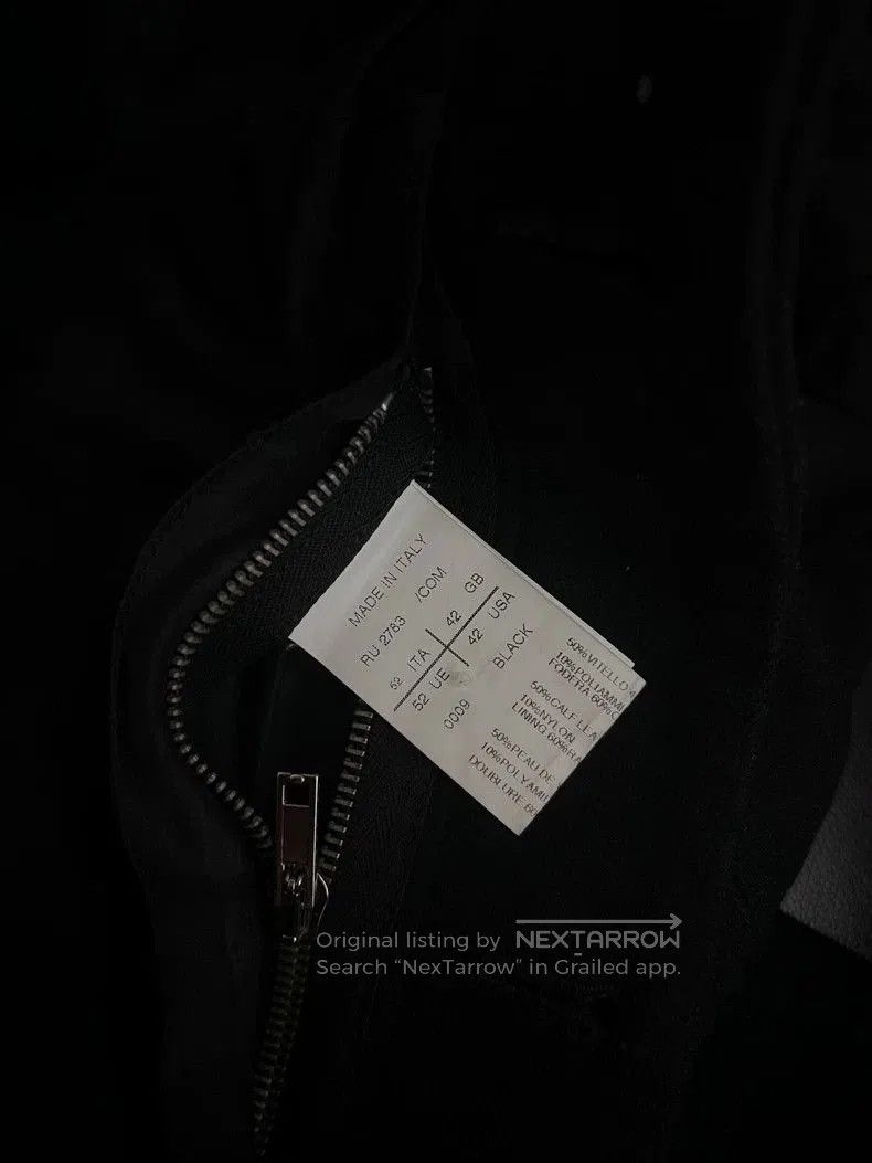 Rick Owens Rick Owens Limo Shearling Leather Jacket. Size US L / EU 52-54 / 3 - 8 Thumbnail