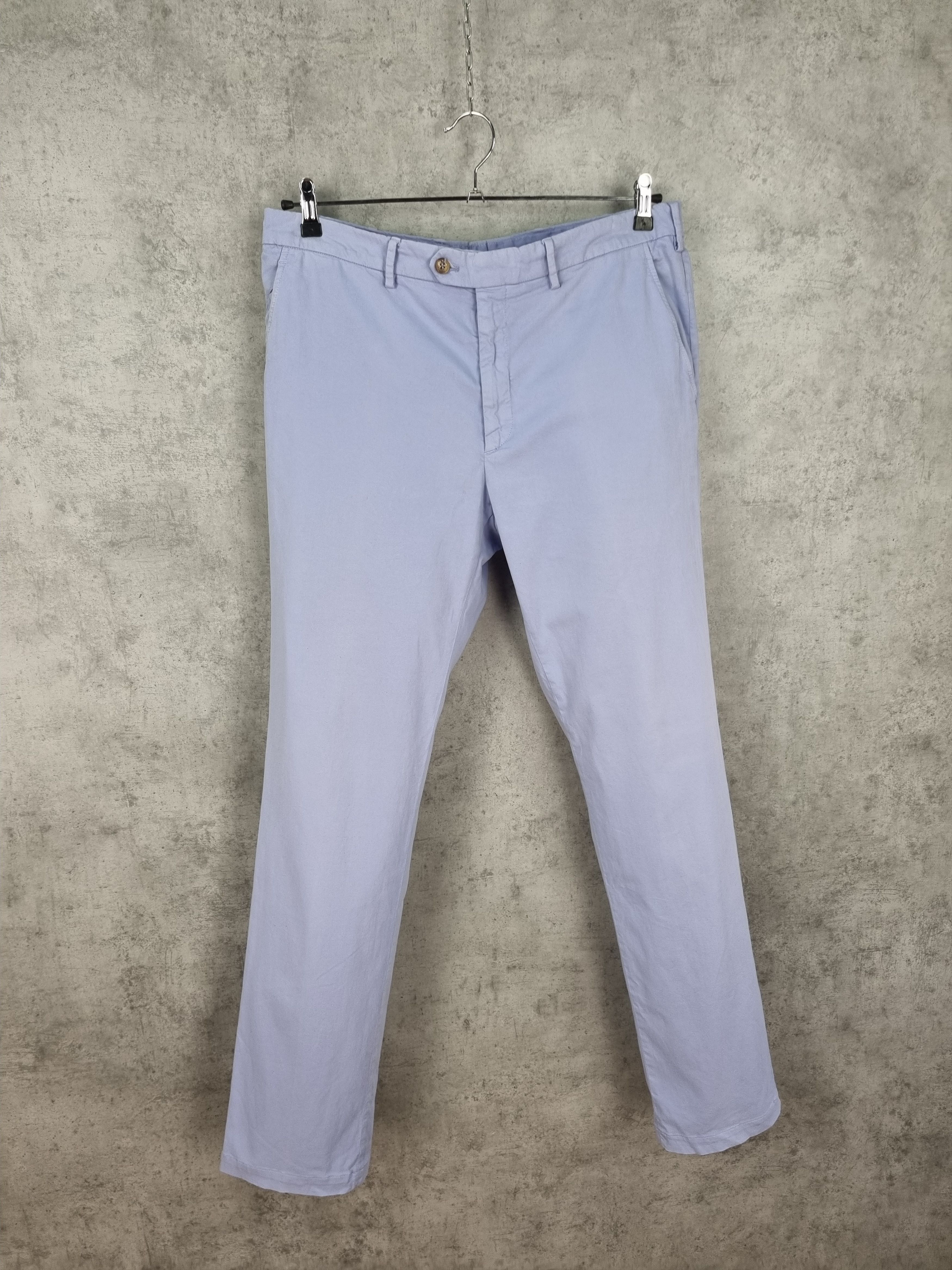 Loro Piana Loro Piana Baby Blue Soft Fabrics Chinos Pants Size US 34 / EU 50 - 8 Thumbnail