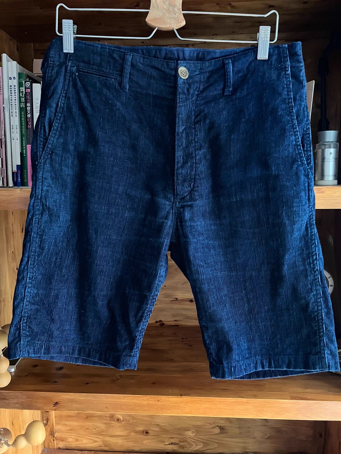 Visvim visvim ict 2017 indigo dyed corduroy short size 2 Size US 32 / EU 48 - 1 Thumbnail
