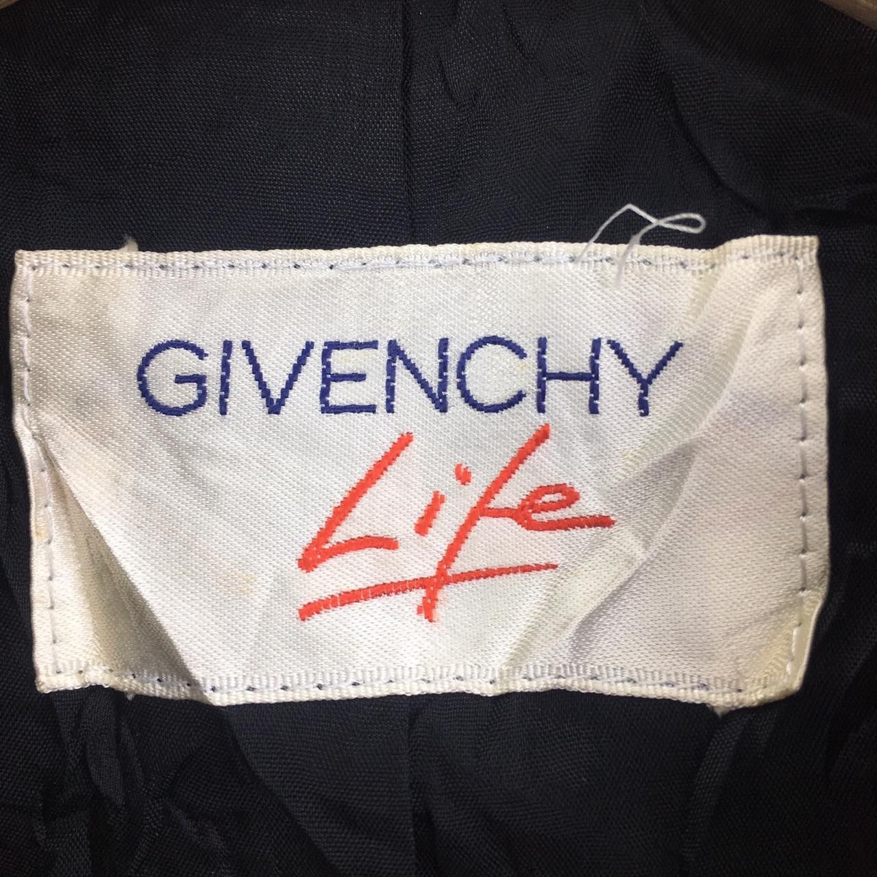 Vintage Vtg 90’ GIVENCHY PARIS LIFE Monogram Zucca Jacket Cropped Size S / US 4 / IT 40 - 3 Thumbnail