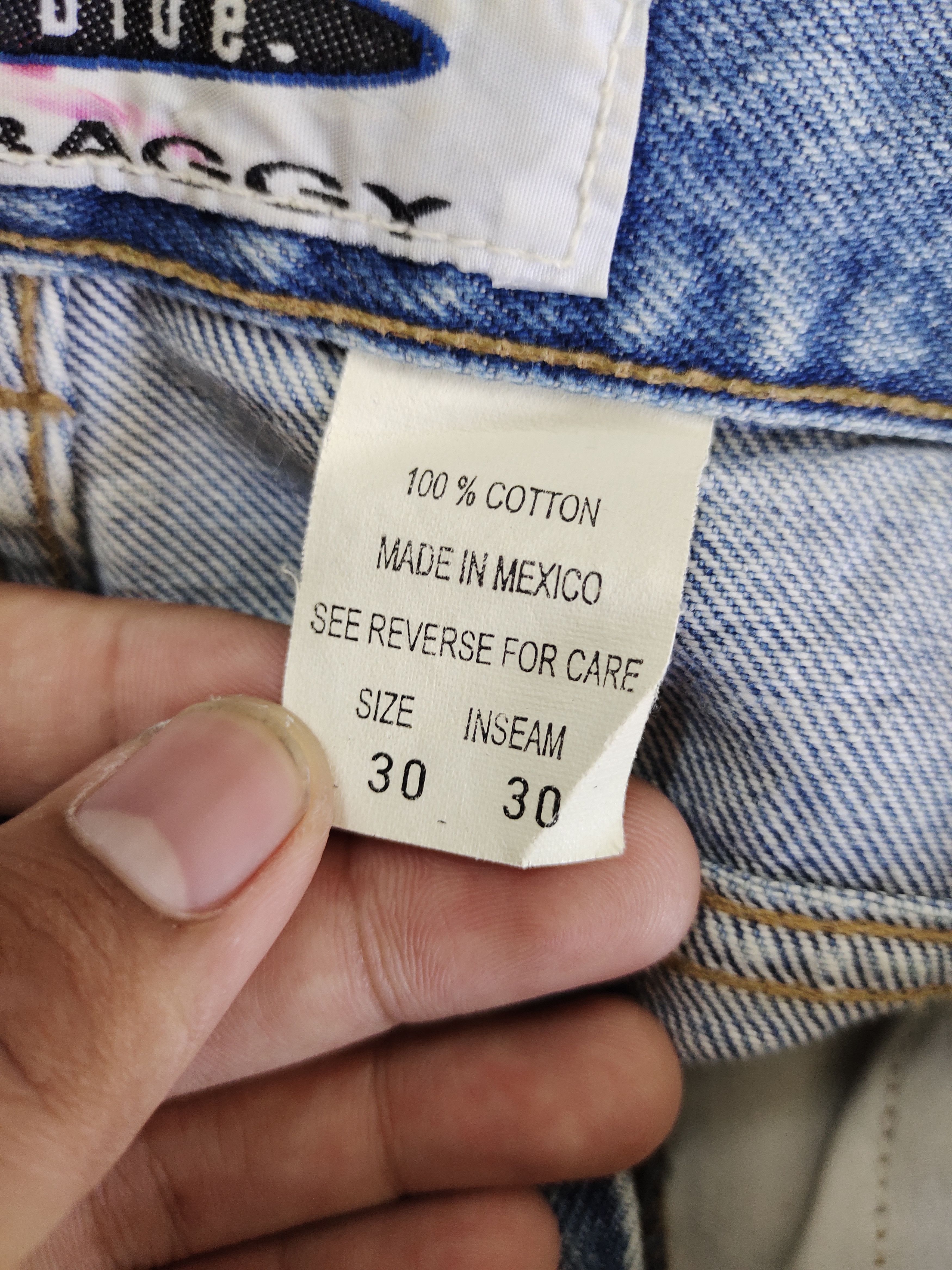 Anchor Blue Vintage Y2k Anchor Blue Beyond Baggy Denim Jeans Jnco Style Size US 30 / EU 46 - 17 Thumbnail