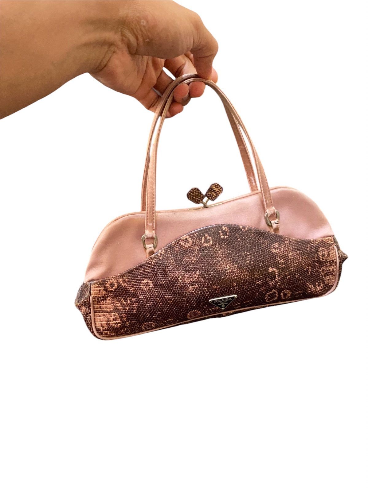 Prada Prada phyton hobo bag Size ONE SIZE - 3 Thumbnail