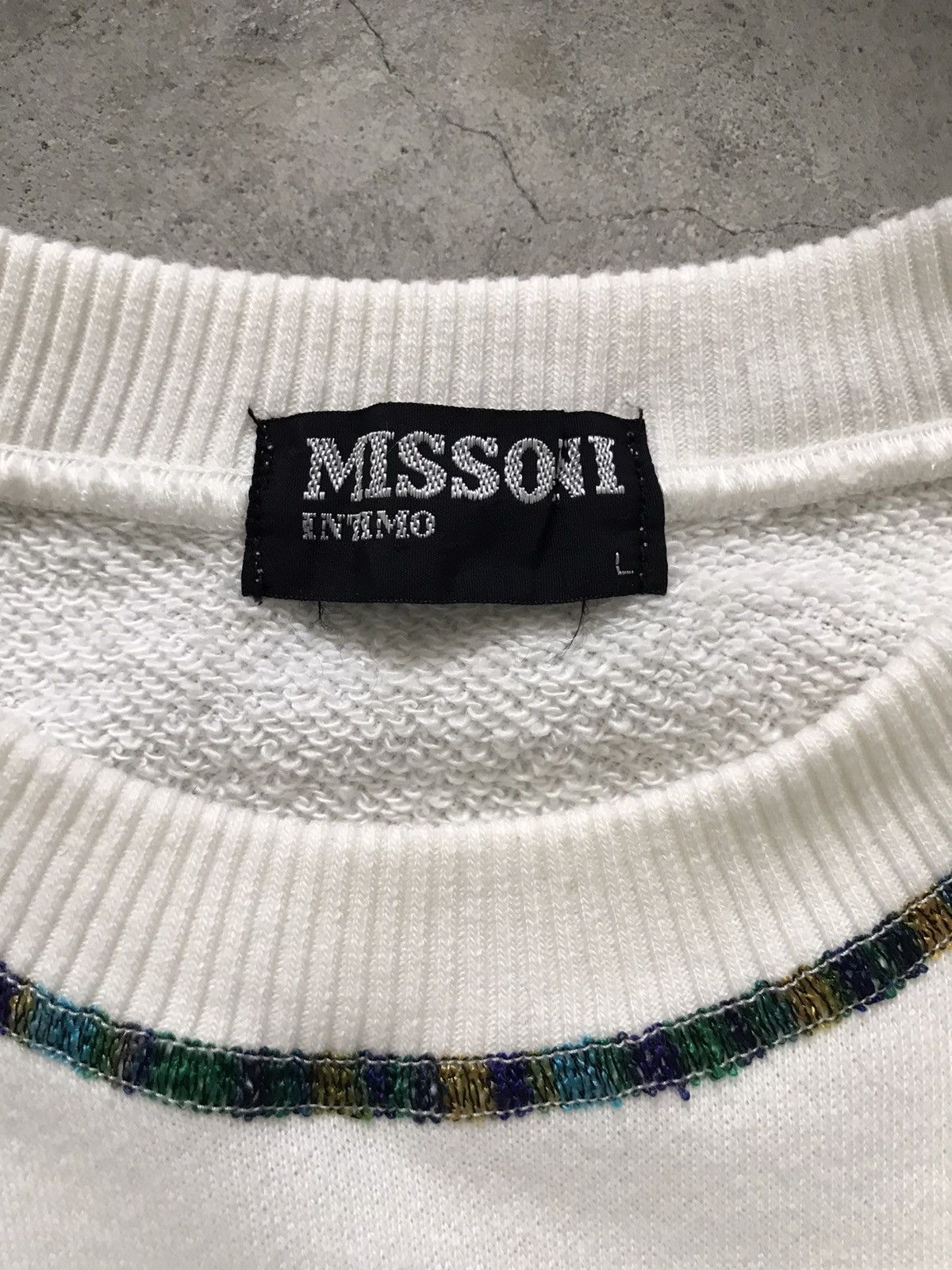 Missoni Missoni Intimo Rainbow Stitch Sweatshirt Size US L / EU 52-54 / 3 - 5 Thumbnail